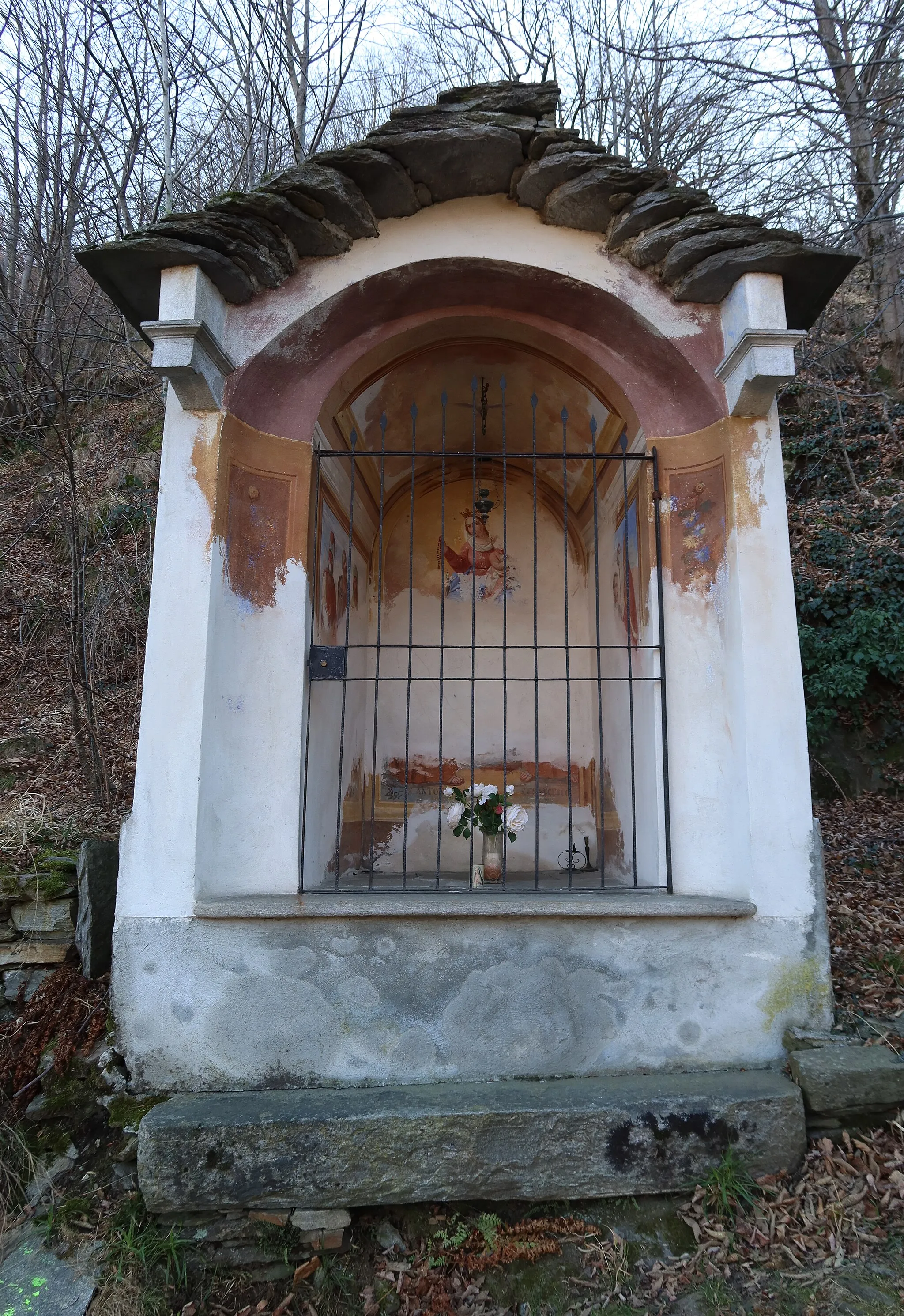 Photo showing: Cosasca Edicola votiva Madonna del Sangue di Re