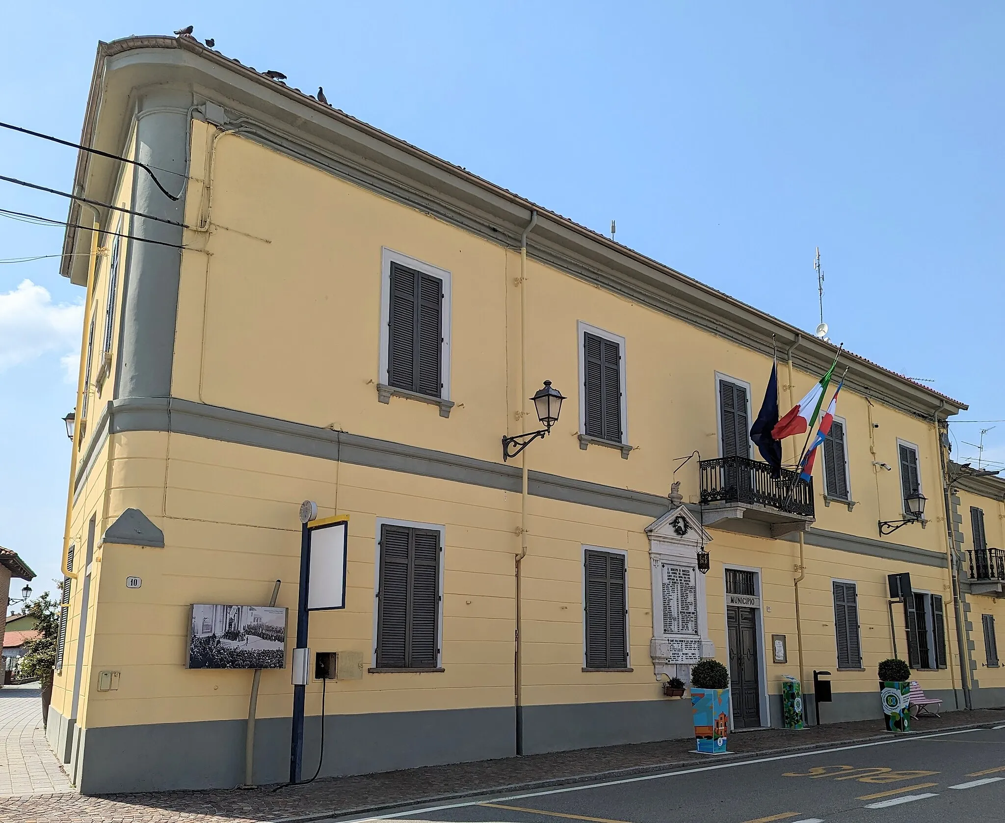 Photo showing: municipio di Ronsecco