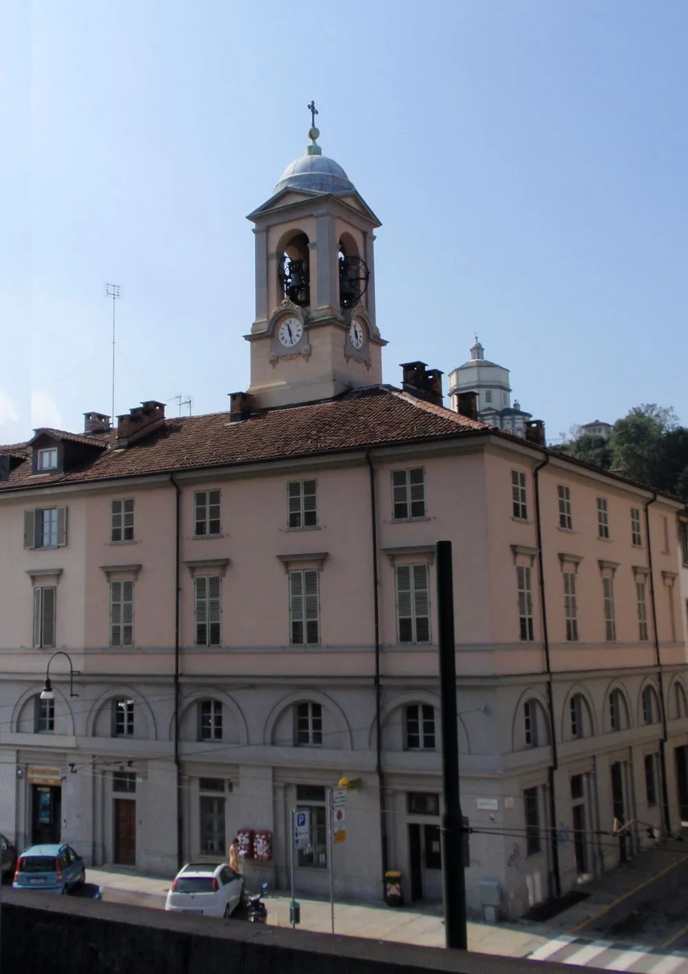 Photo showing: Campanile della chiesa della Gran Madre
Borgo Po Torino Italia