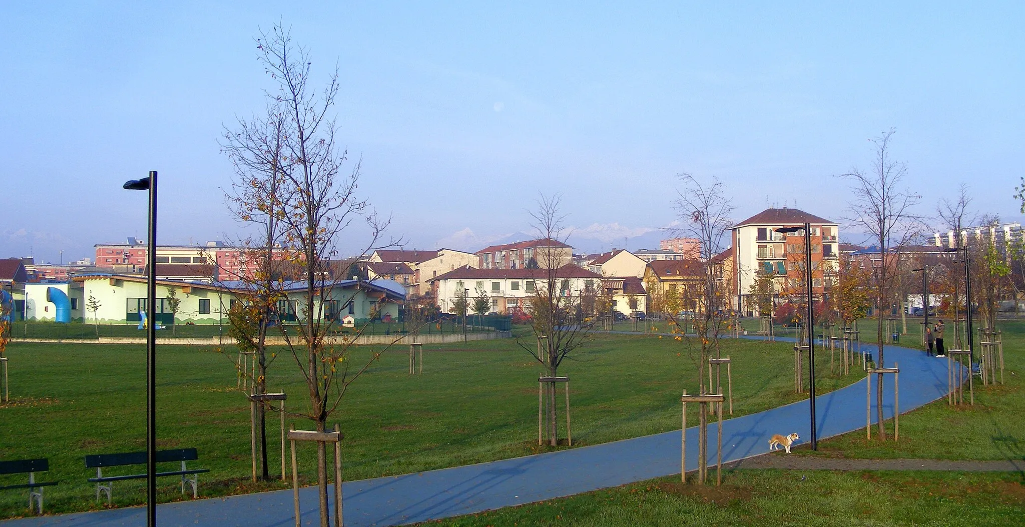 Photo showing: Borgata Paradiso, il parco (Grugliasco, TO)