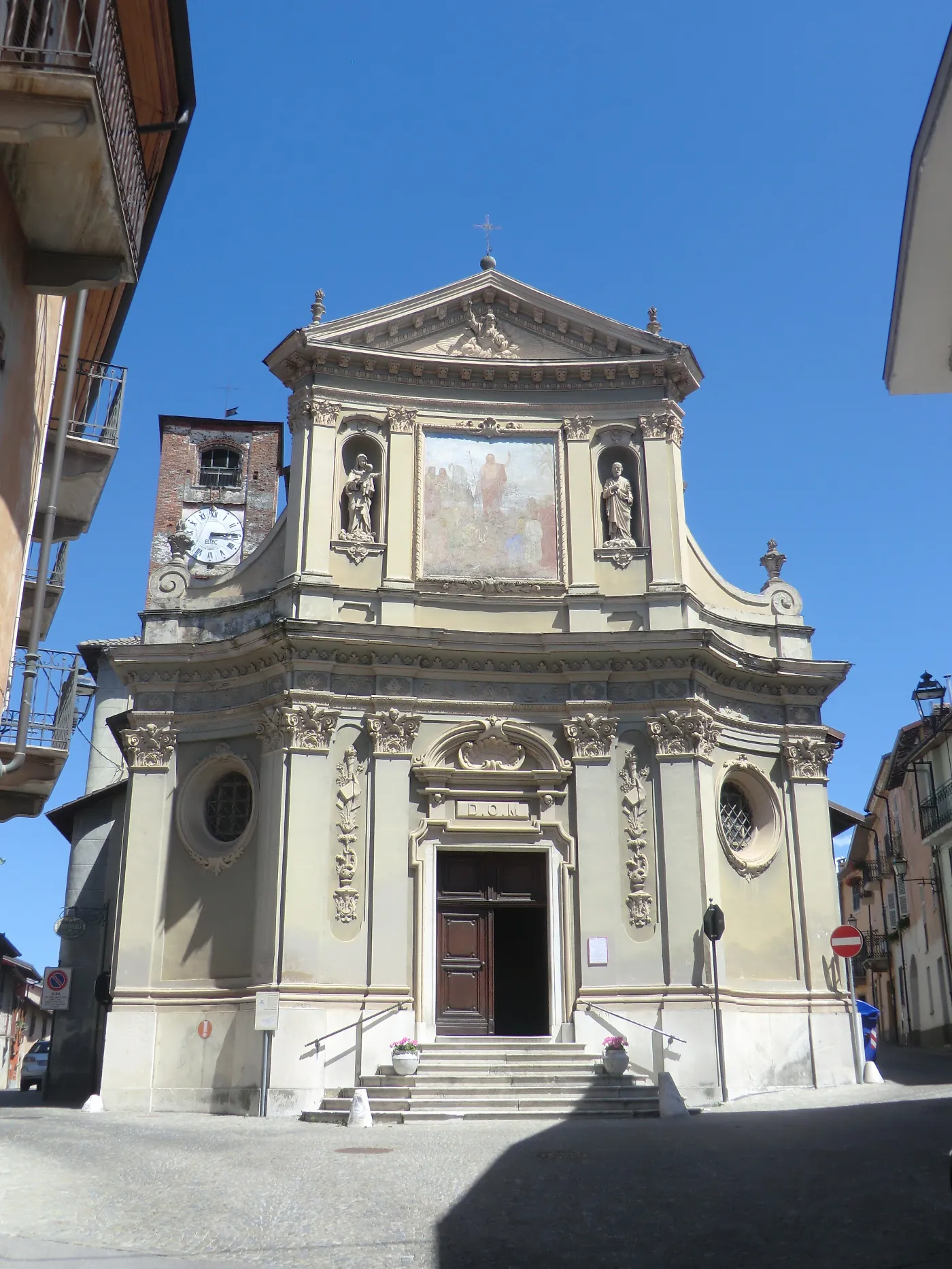 Photo showing: Peveragno (Cuneo): chiesa parrocchiale di San Giovanni Battista (XVIII sec.)