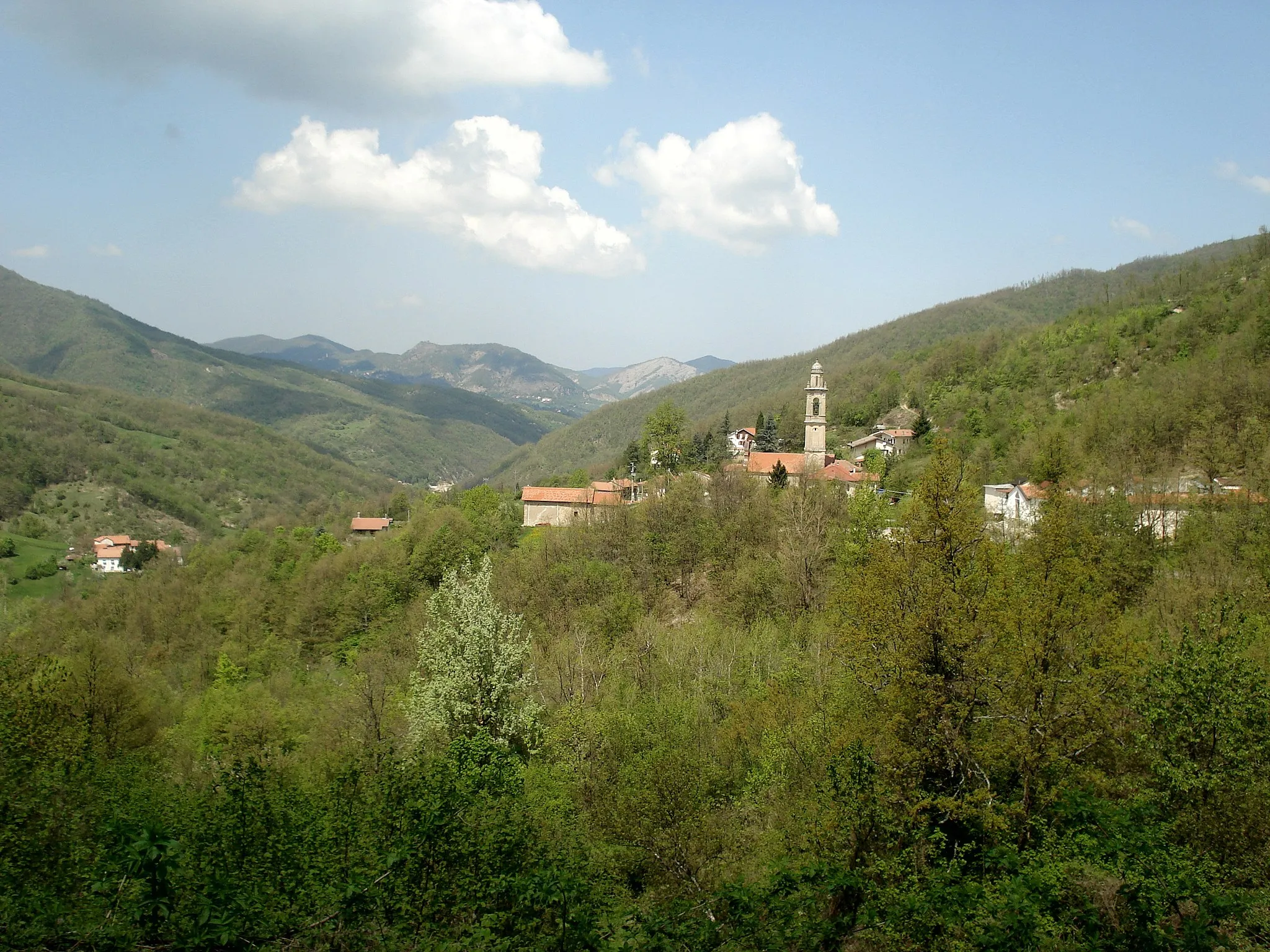 Photo showing: Frazione Maggiolo, Mongiardino Ligure, provincia di Alessandria