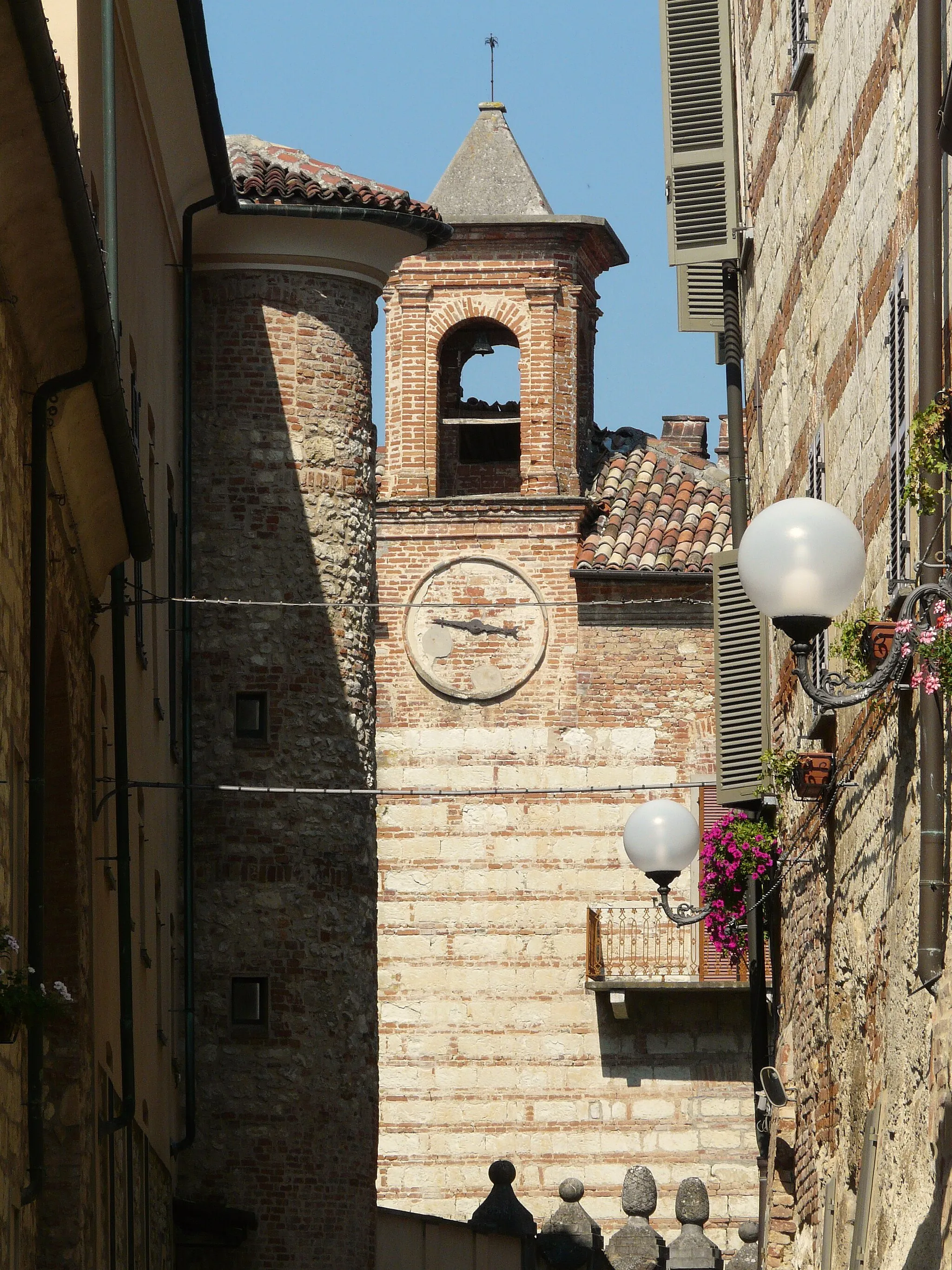 Photo showing: Centro storico di Cella Monte, Piemonte, Italia