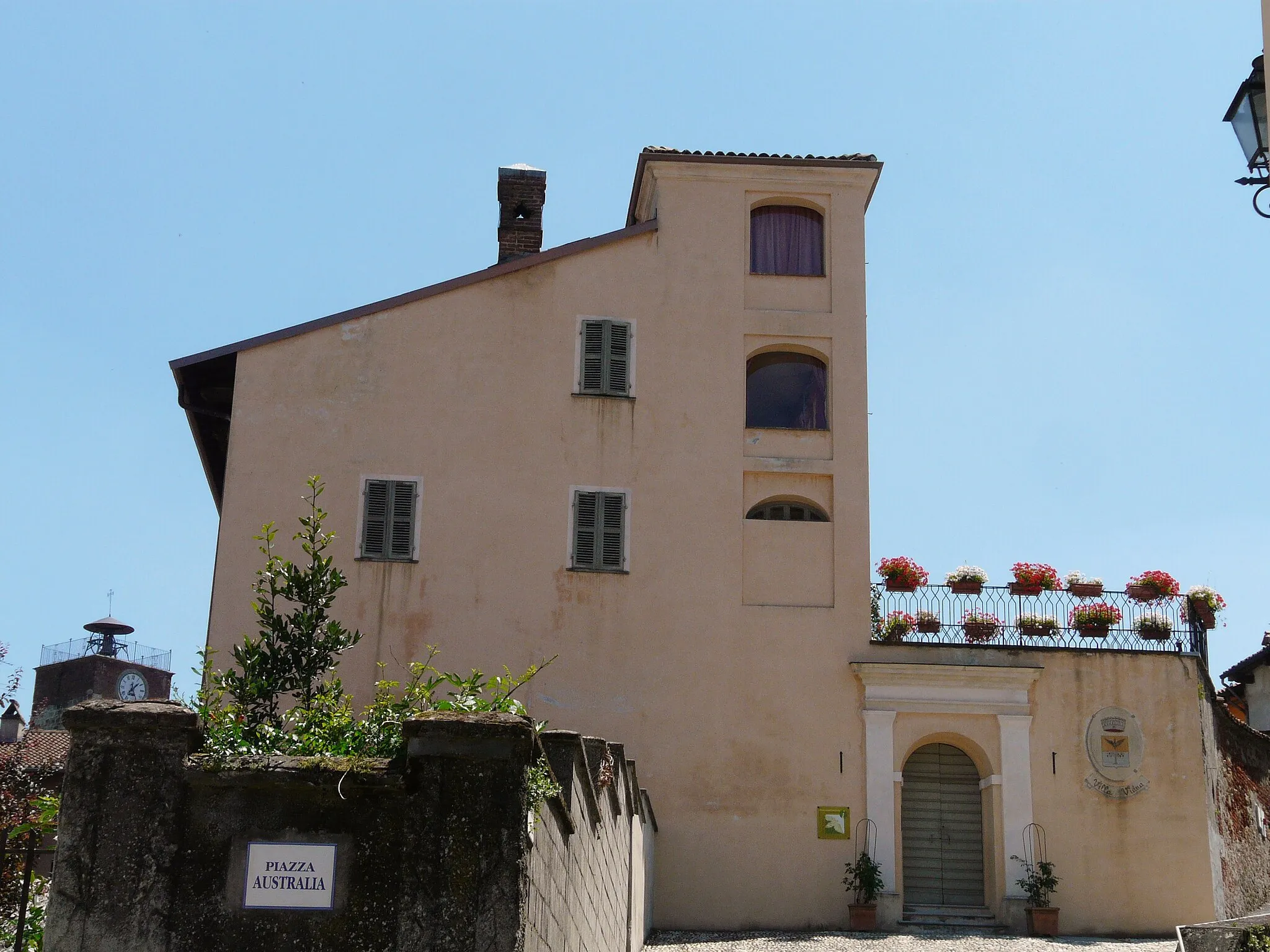Photo showing: Villa Vidua, Conzano, Piemonte, Italia
