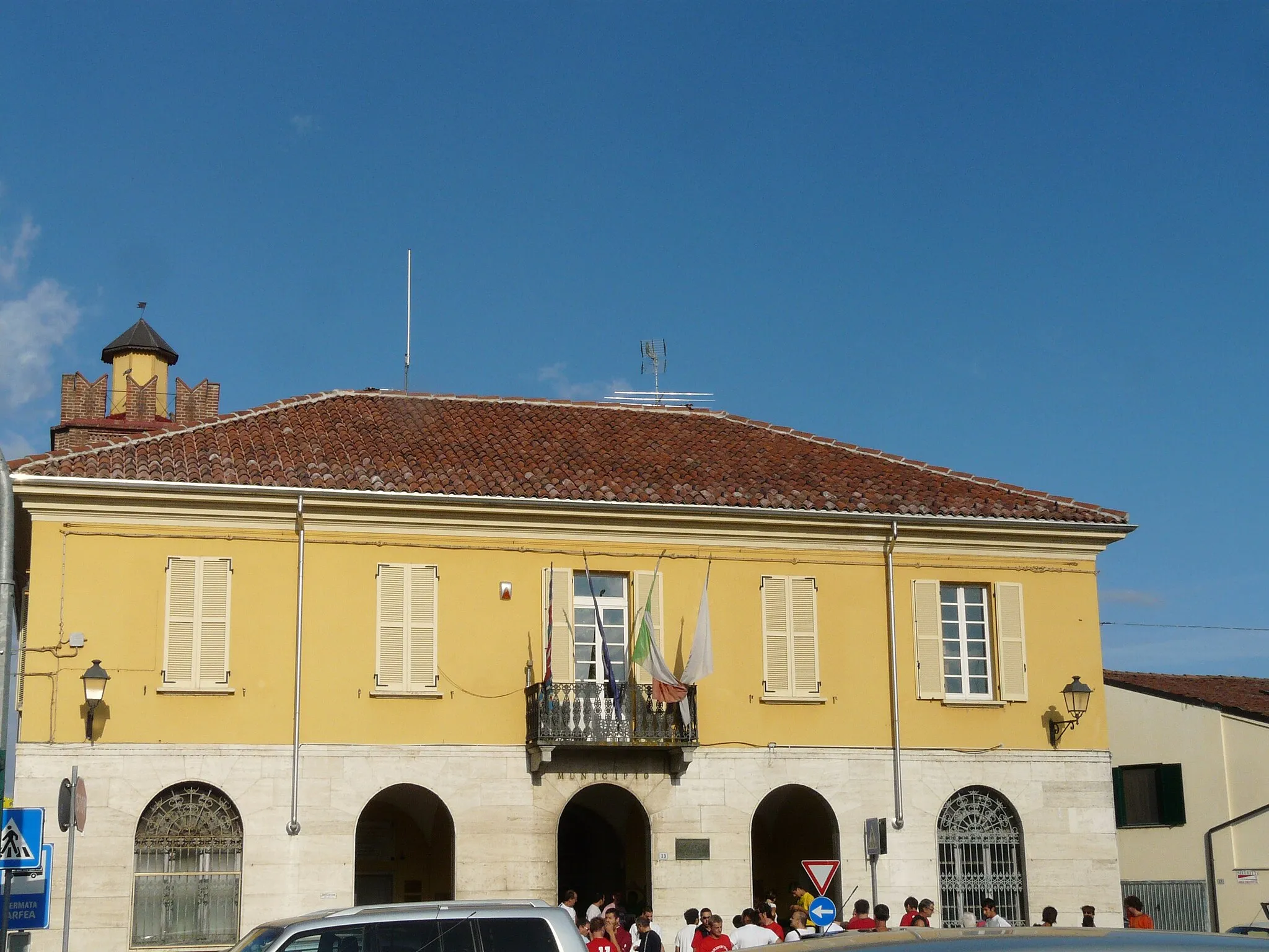 Photo showing: Municipio di Casal Cermelli, Piemonte, Italia