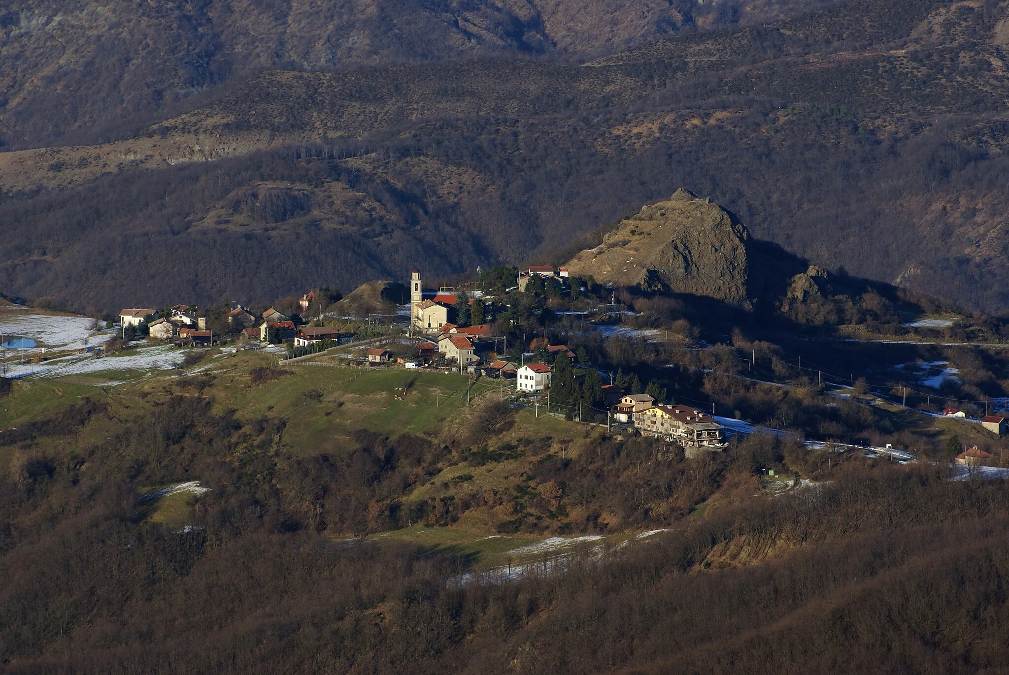 Photo showing: Fraconalto visto dal Monte Leco