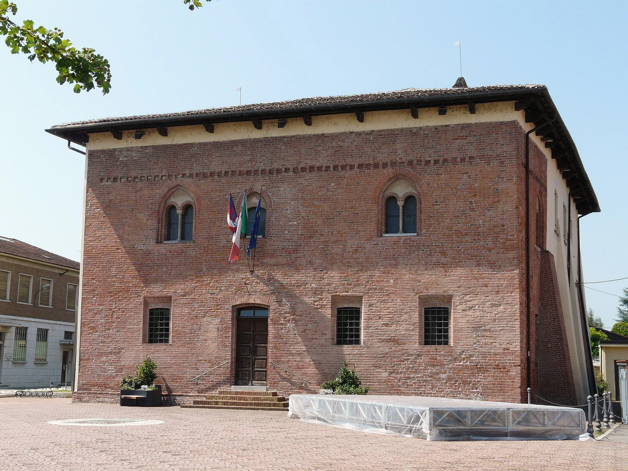 Photo showing: Municipio di Valmacca, Piemonte, Italia