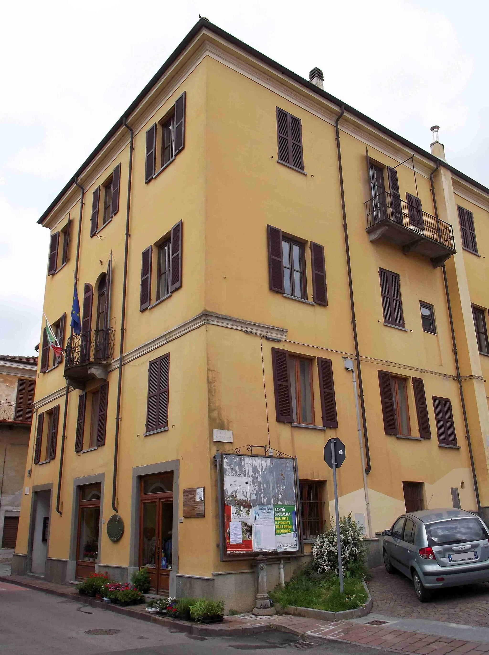 Photo showing: Spigno Monferrato (AL, Italy): town hall