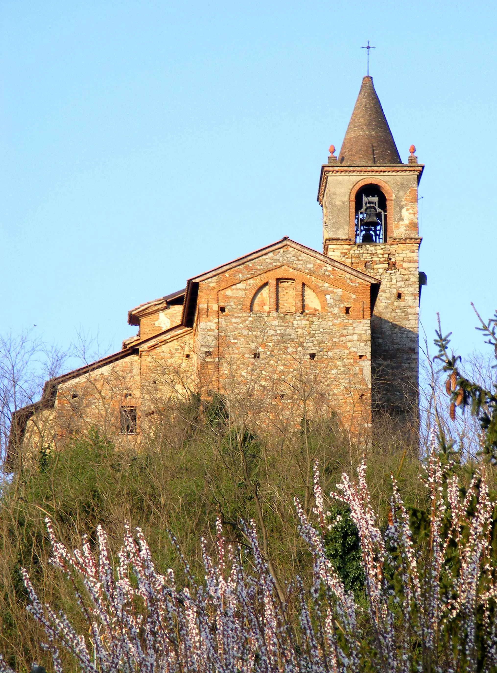 Photo showing: Sarezzano (AL, Italy): the castle's church