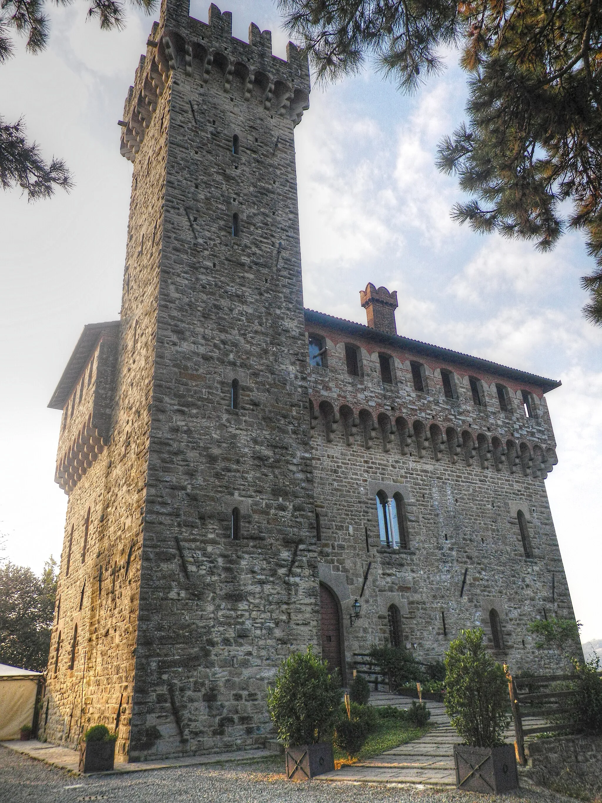 Photo showing: Veduta del Castello di Trisobbio