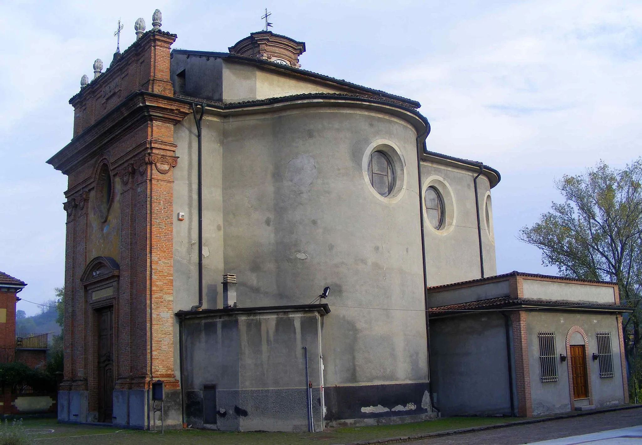 Photo showing: Villaromagnano (AL, Italy): parish church of saint Michel