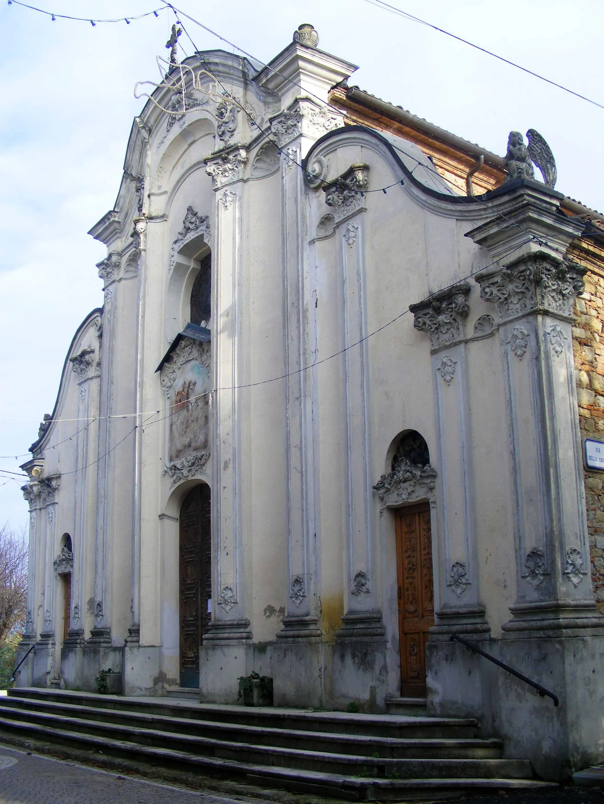 Photo showing: Cerreto Grue (AL, Italy): parish church