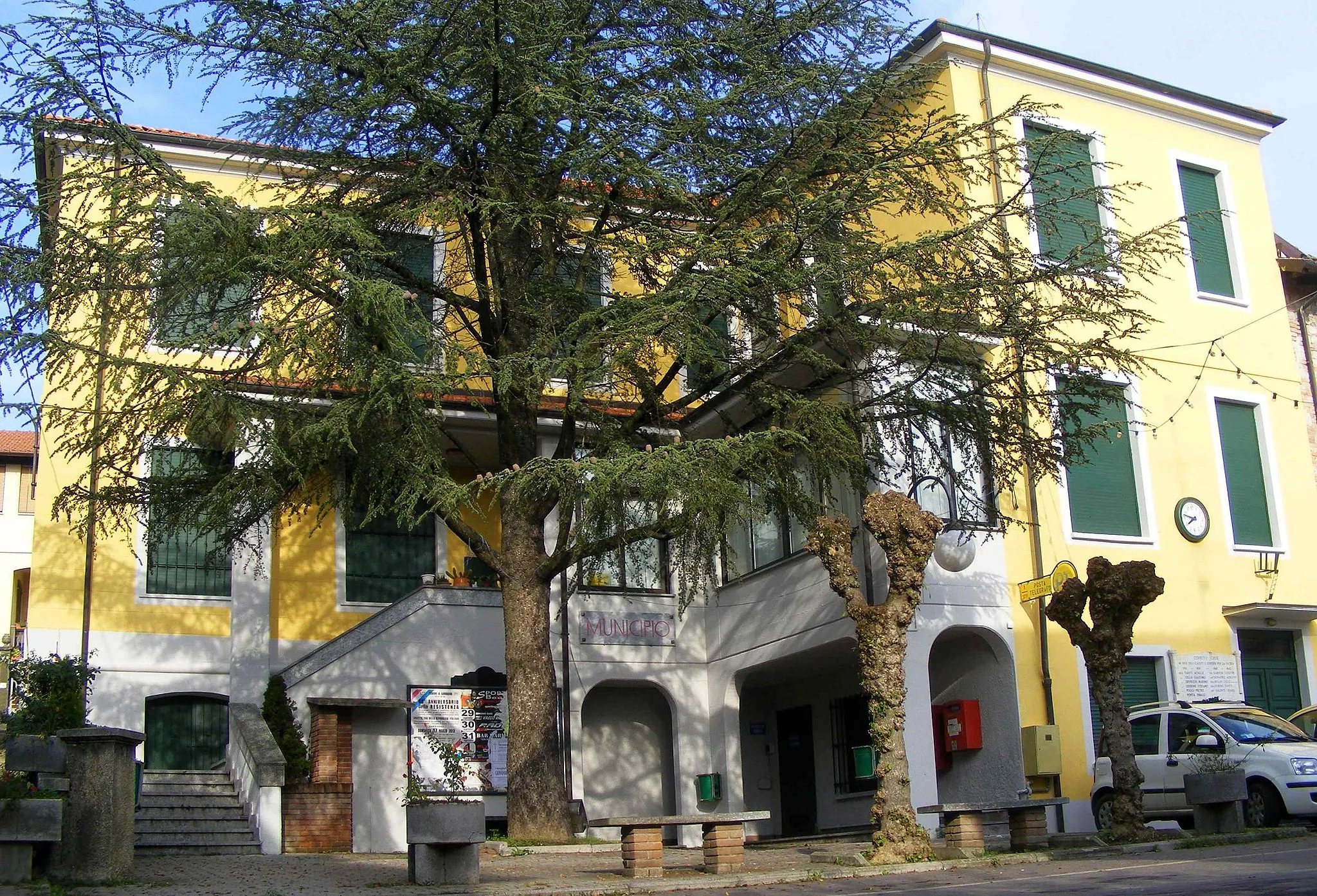 Photo showing: Cerreto Grue (AL, Italy): town hall