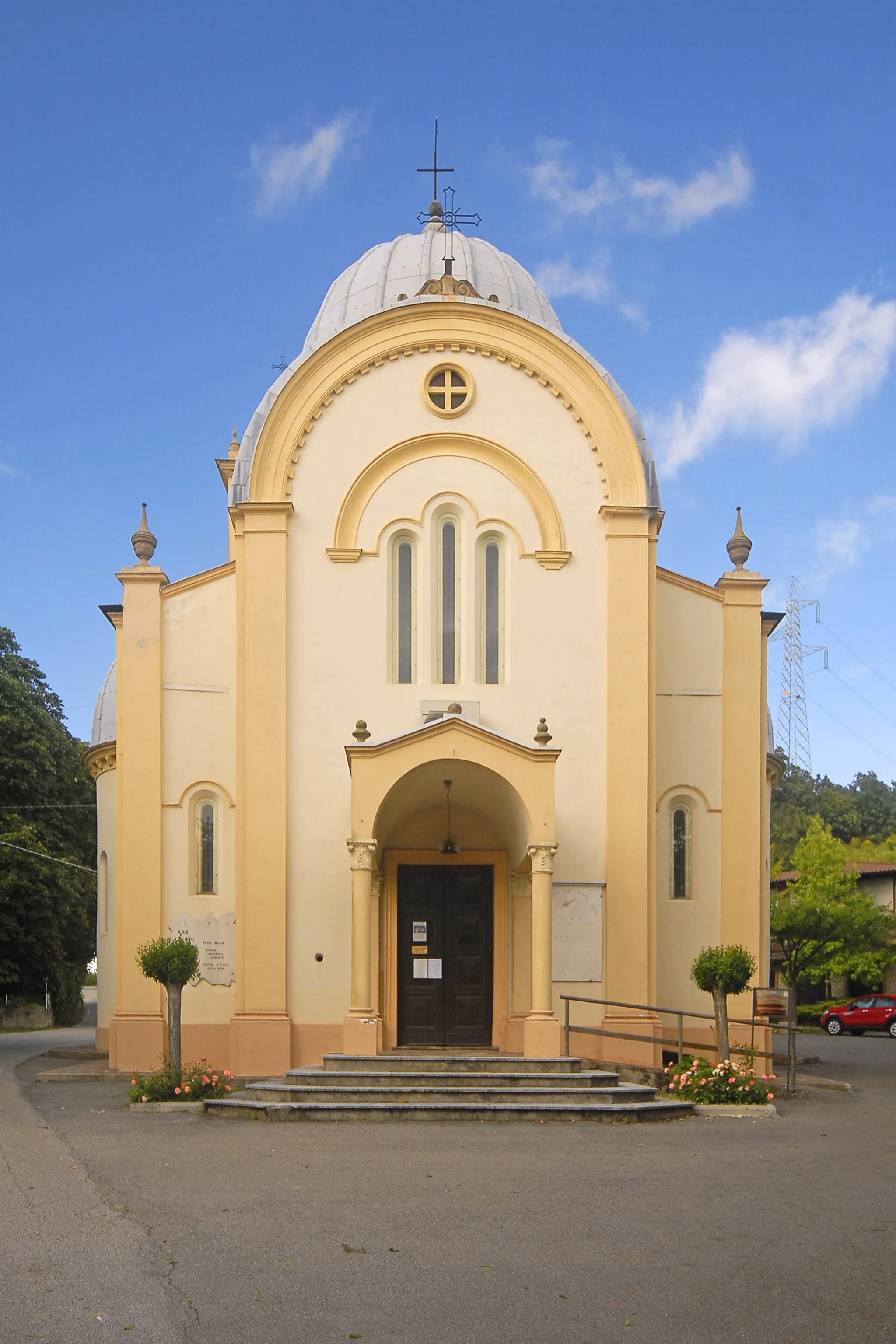 Photo showing: Sanctuary of Our Lady of Graces and of the Alpini - Caffi di Cassinasco (AT)