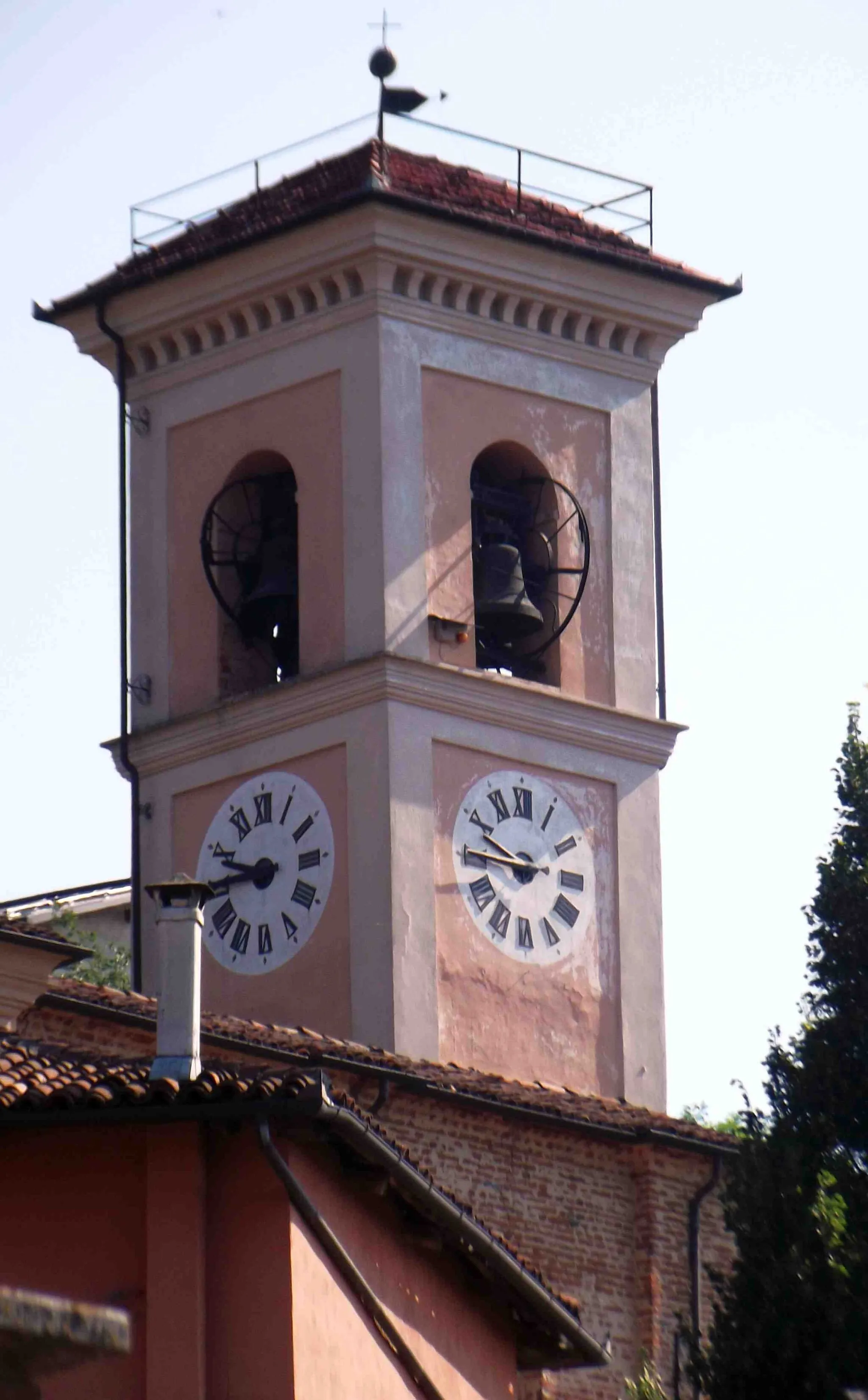 Photo showing: Baldichieri d'Asti (AT, Italy): bell tower