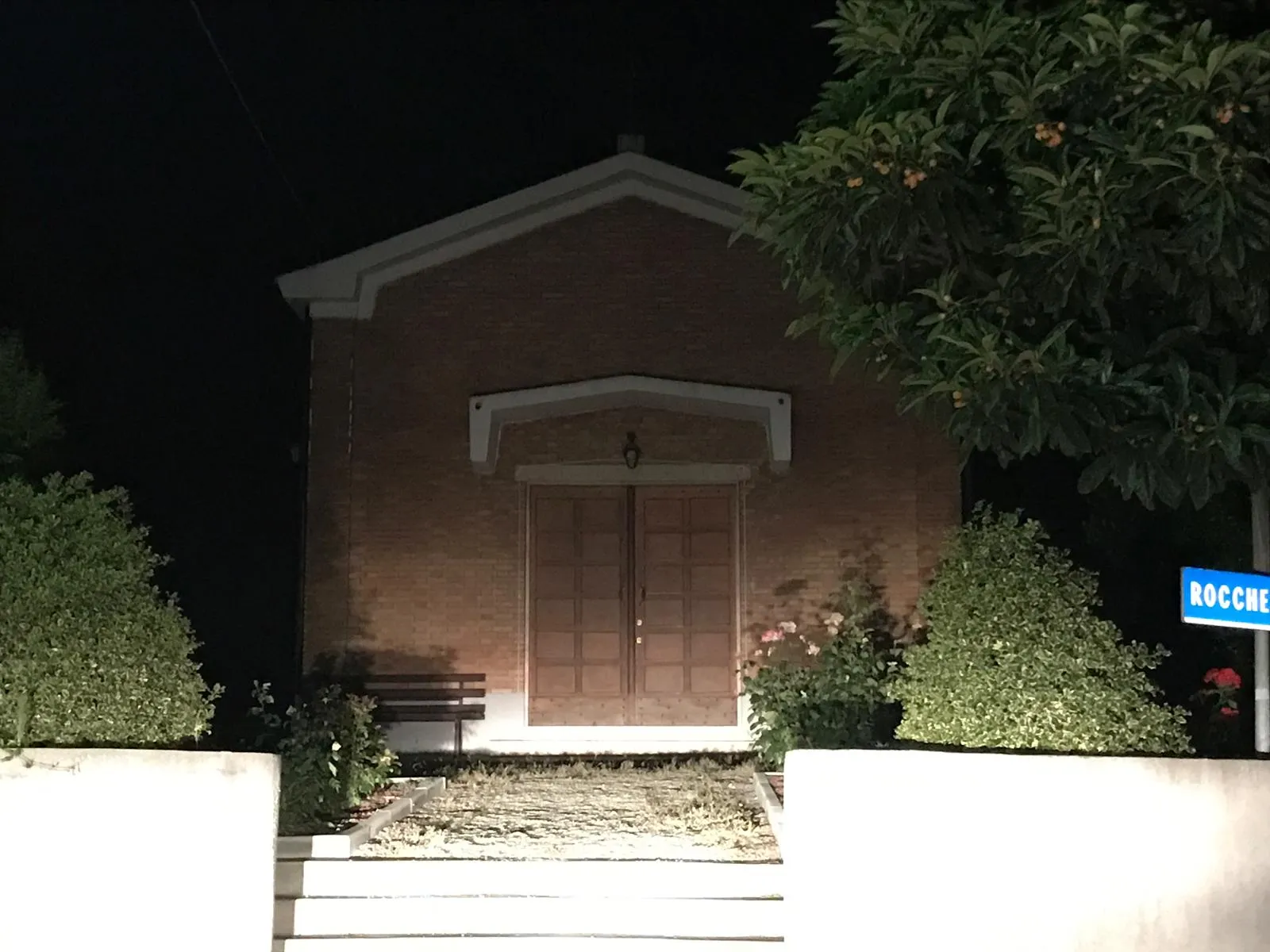 Photo showing: Chiesa di Fraz. Tocco in notturna