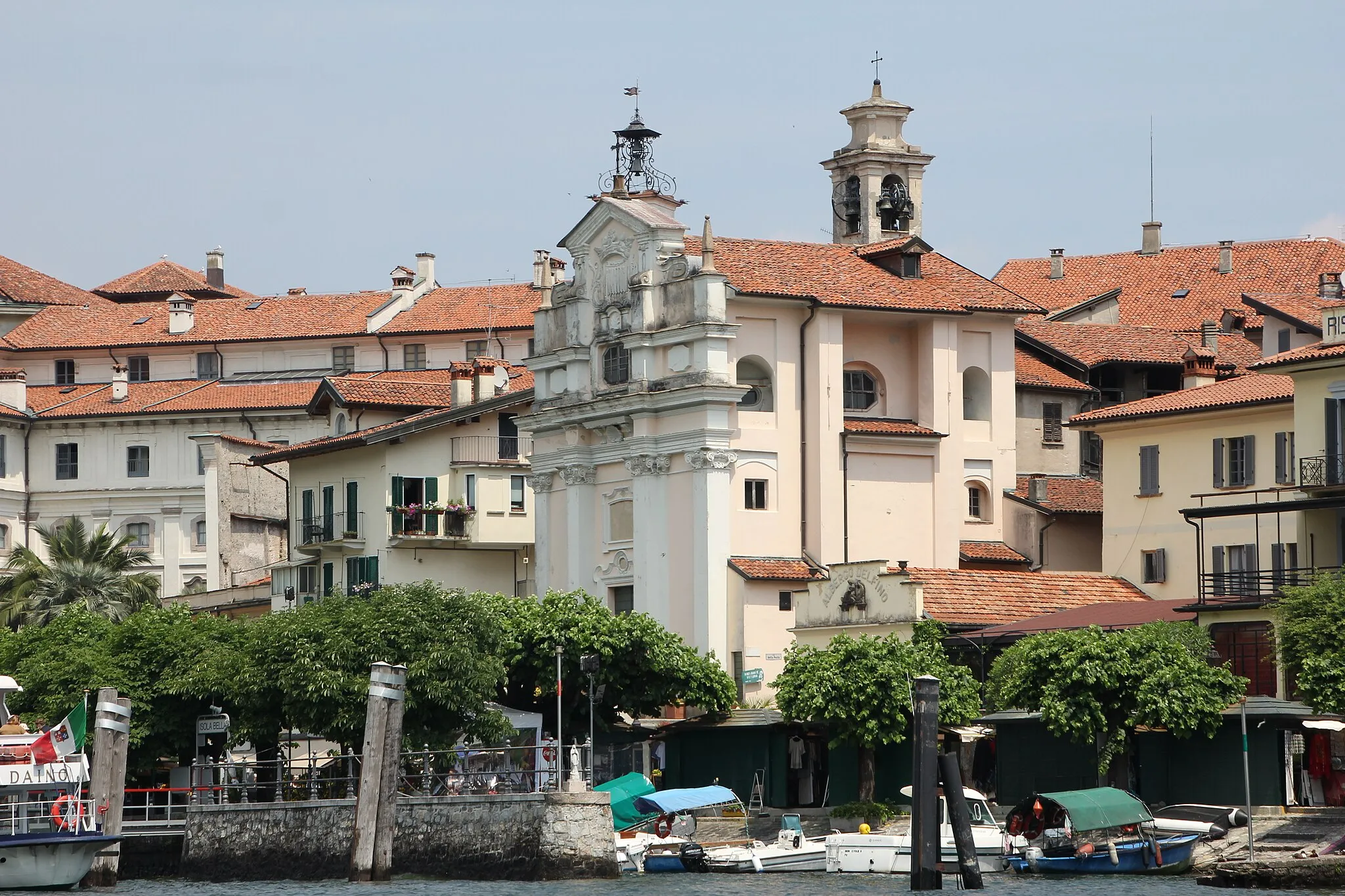 Photo showing: Stresa, isola Bella, chiesa di San Vittore