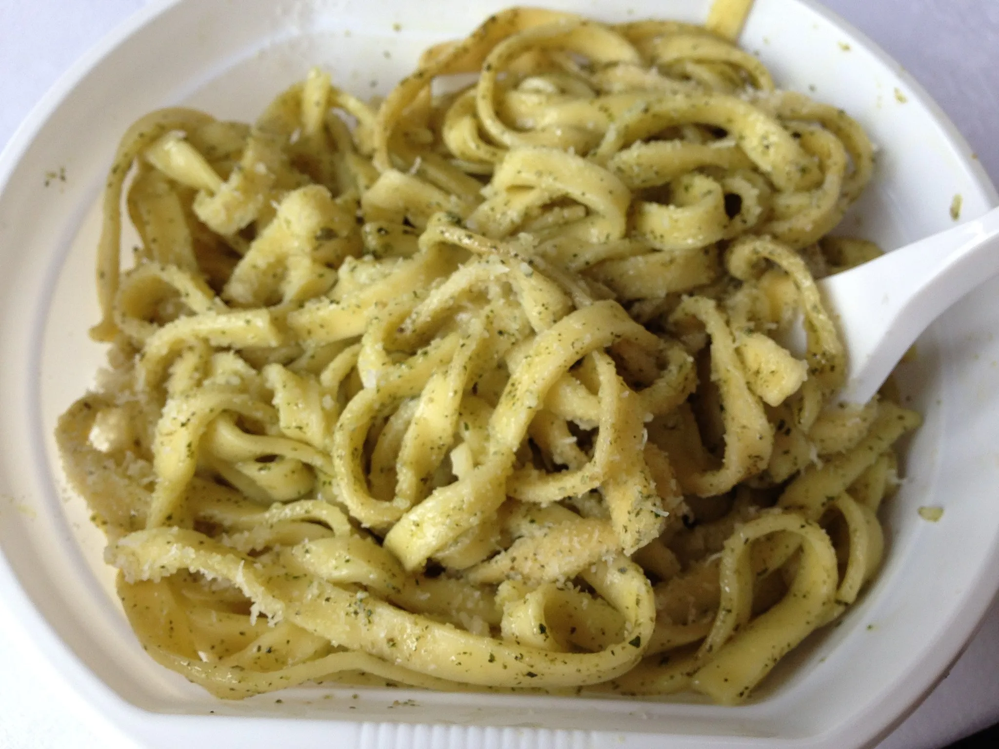 Photo showing: Noodles with mint