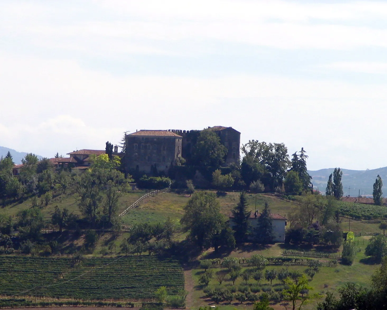 Photo showing: Costigliole d'Asti, veduta del Castello di Burio