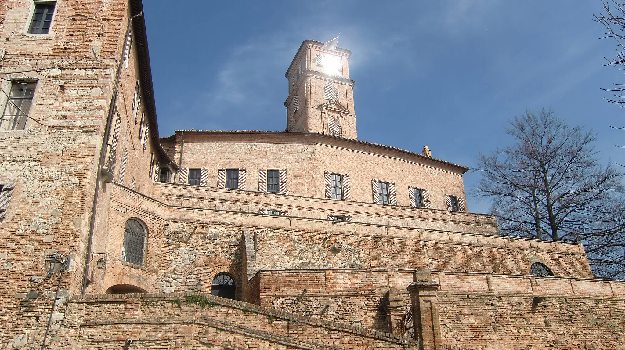 Photo showing: Montiglio Monferrato (AT), Piedmont, Italy, the castle