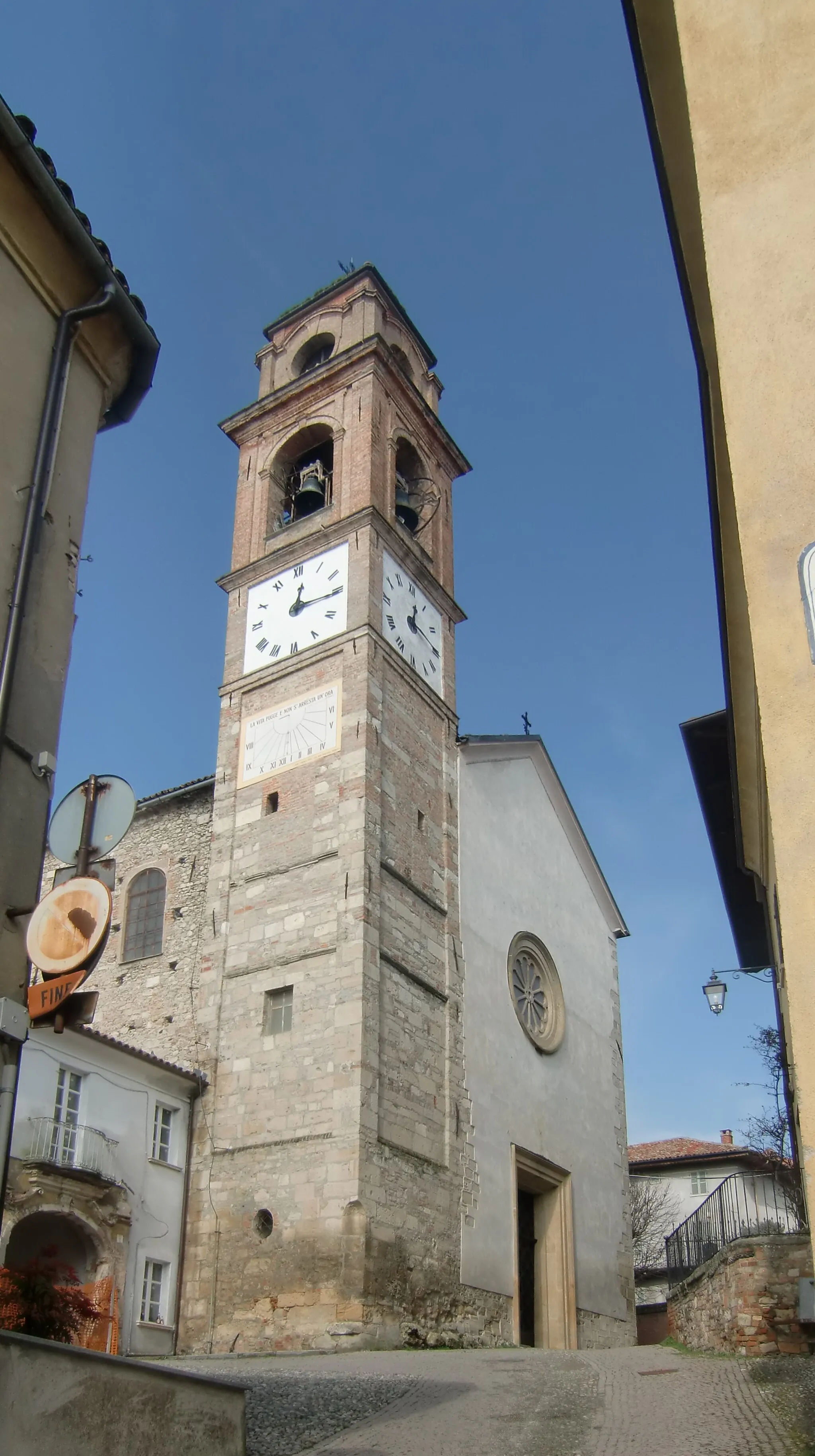 Photo showing: Montiglio Monferrato (AT), Piedmont, Italy, the parish church