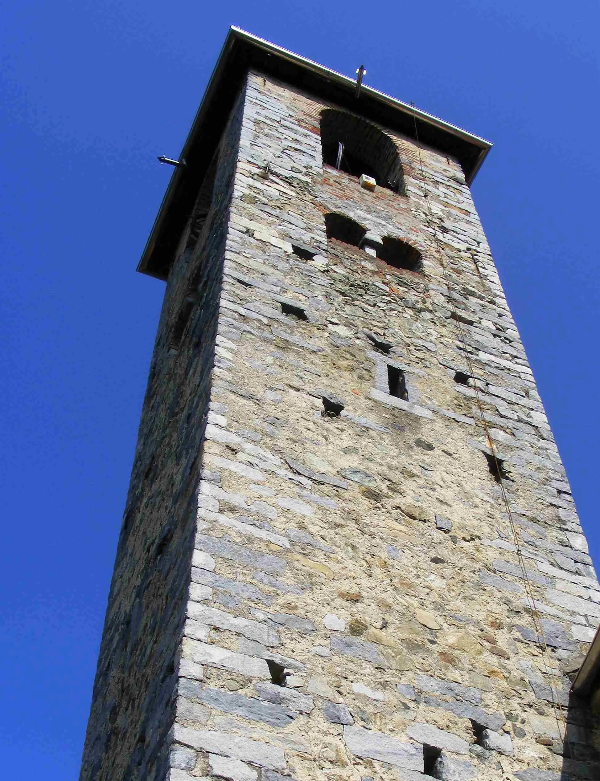 Photo showing: Callabiana bell tower (BI, Italy)