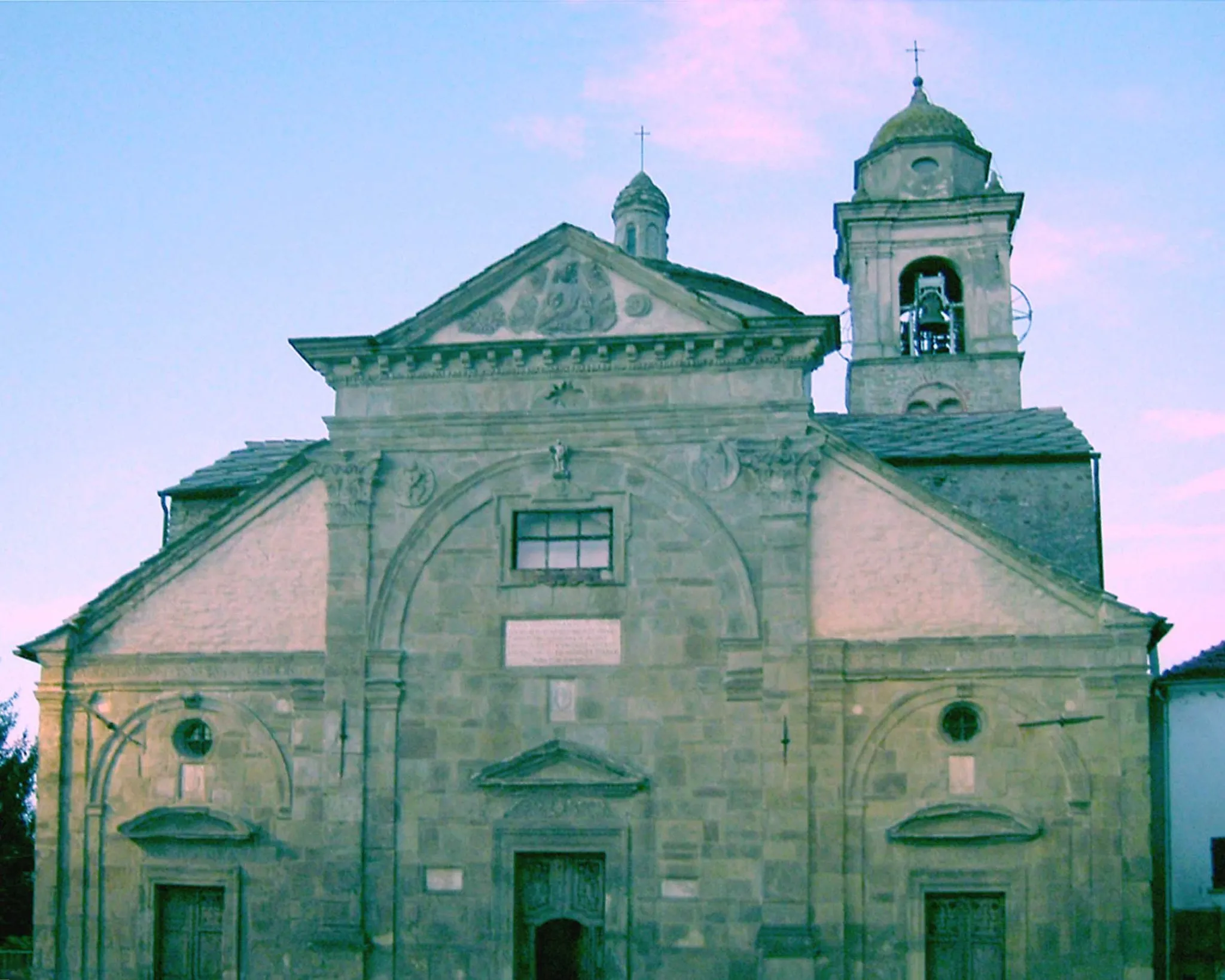 Photo showing: Chiesa parrochiale di Roccaverano AT