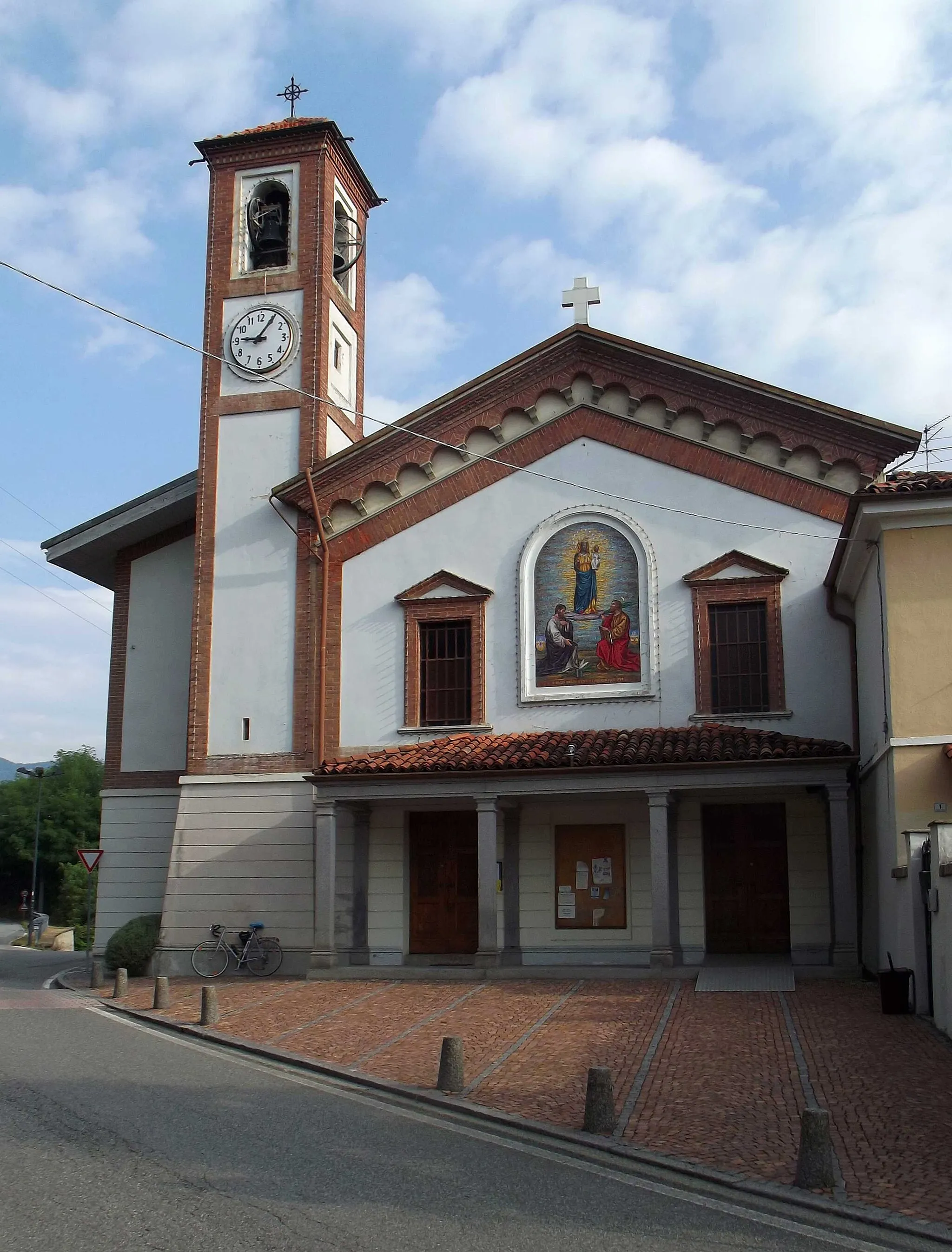 Photo showing: Crosa (BI, Italy): parish church