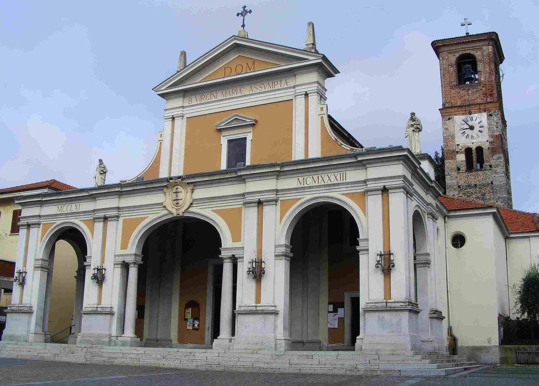 Photo showing: Parish church of Cossato (BI, Italy)