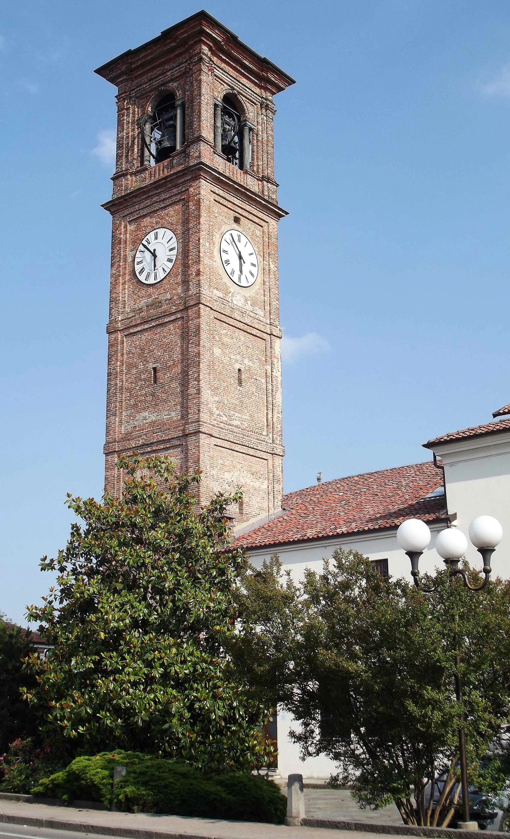 Photo showing: Gaglianico (BI, Italy):  bell tower