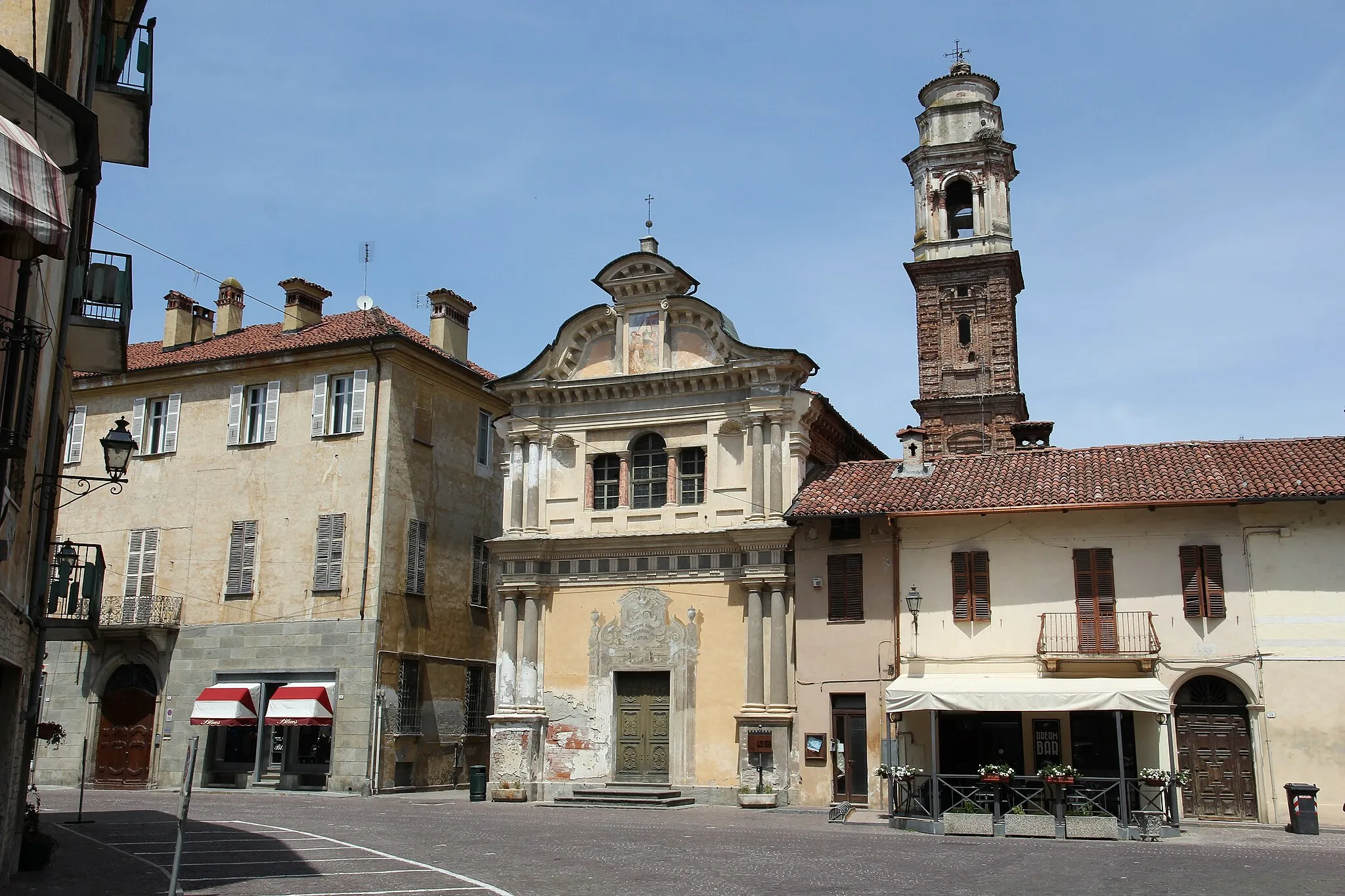 Photo showing: Racconigi, chiesa di San Giovanni Decollato