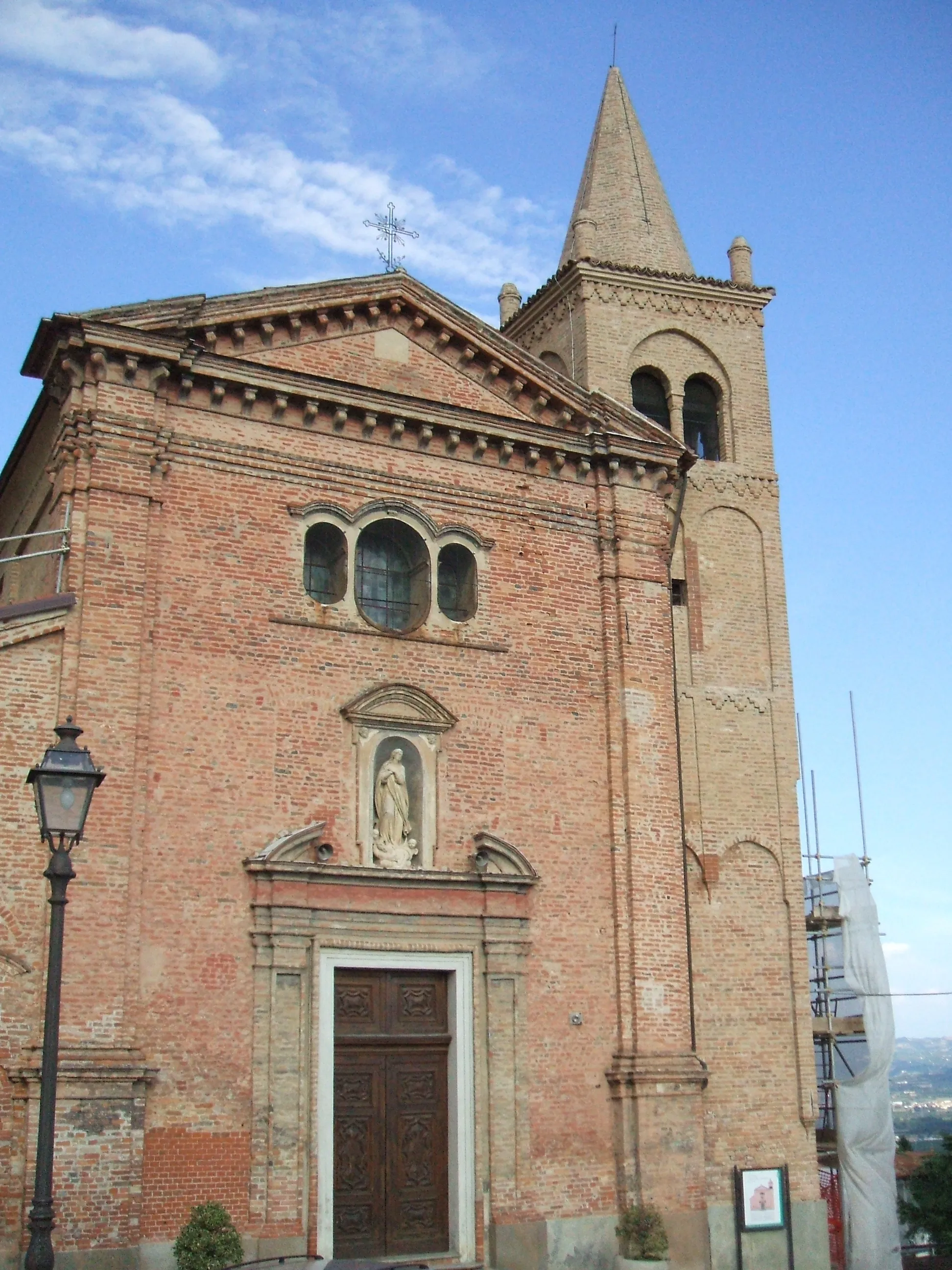 Photo showing: Chiesa di San Ponzio Martire a Monticello (piemonte)