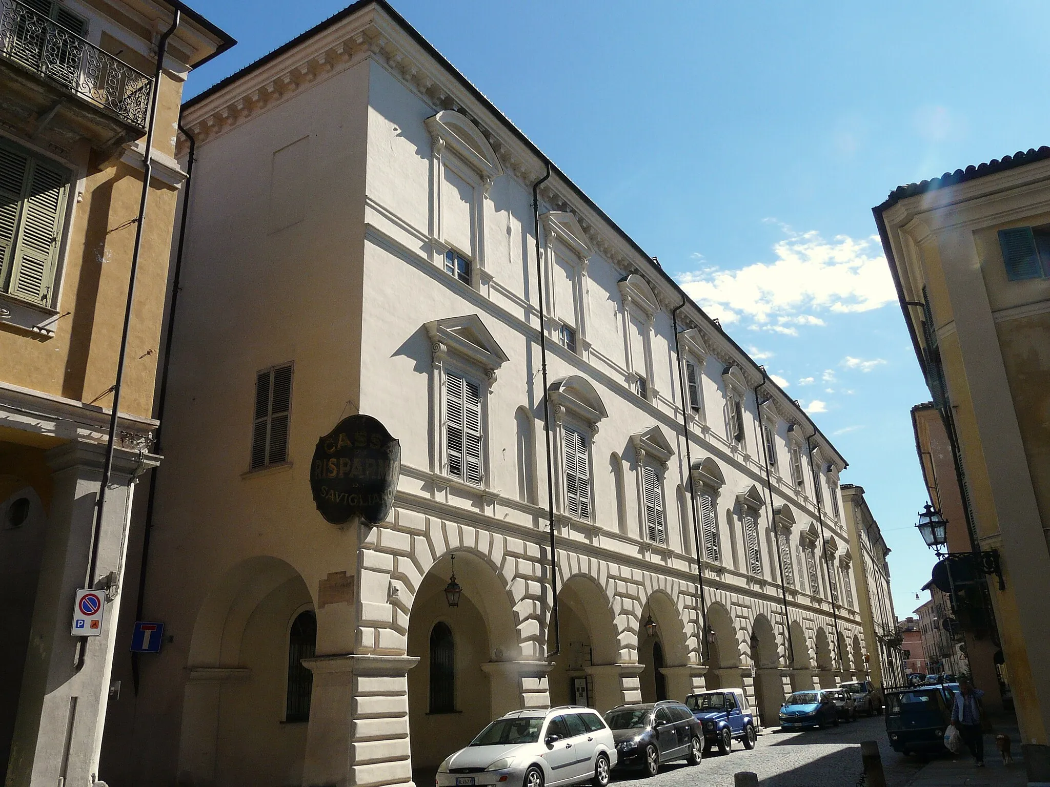 Photo showing: Palazzo Taffini D'Acceglio, Savigliano, Piemonte, Italia