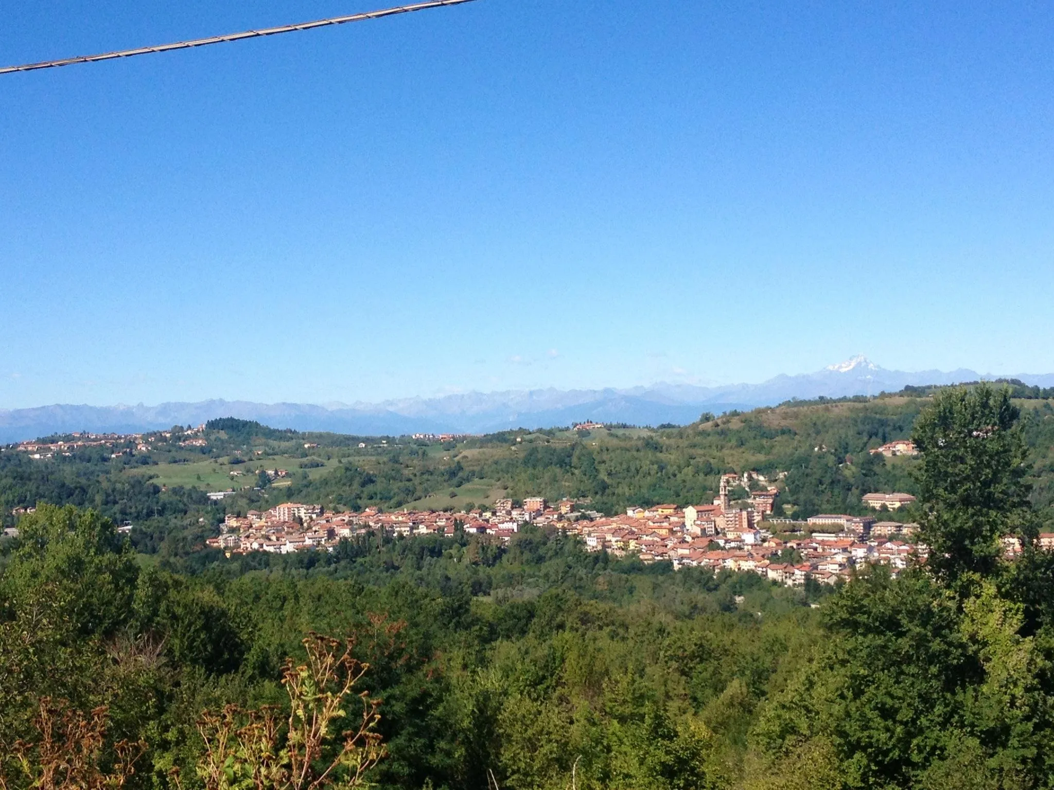 Photo showing: Vista di San Michele Mondovì dalla frazione San Paolo