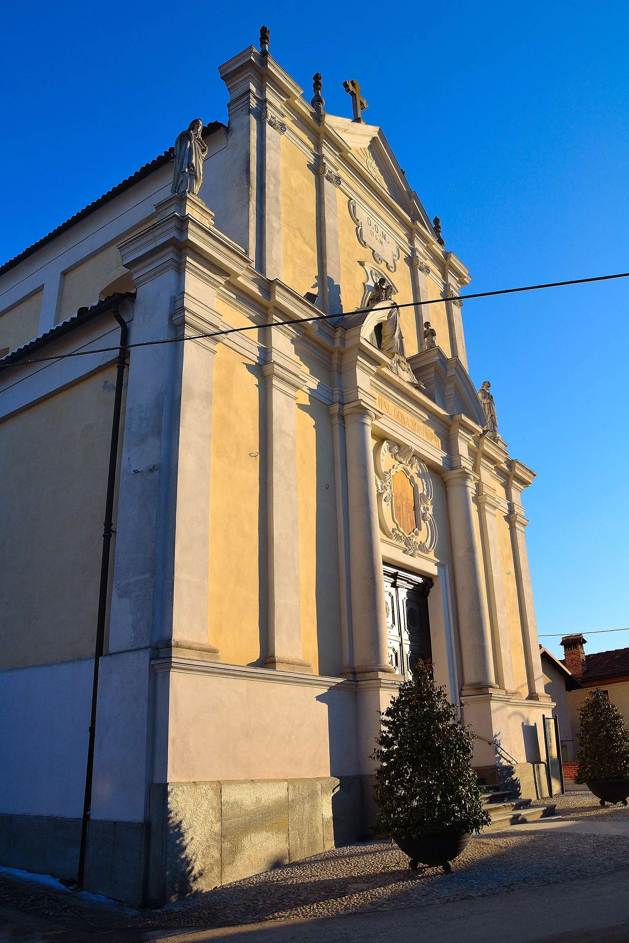 Photo showing: Chiesa di SS.Giorgio e Donato - Pocapaglia