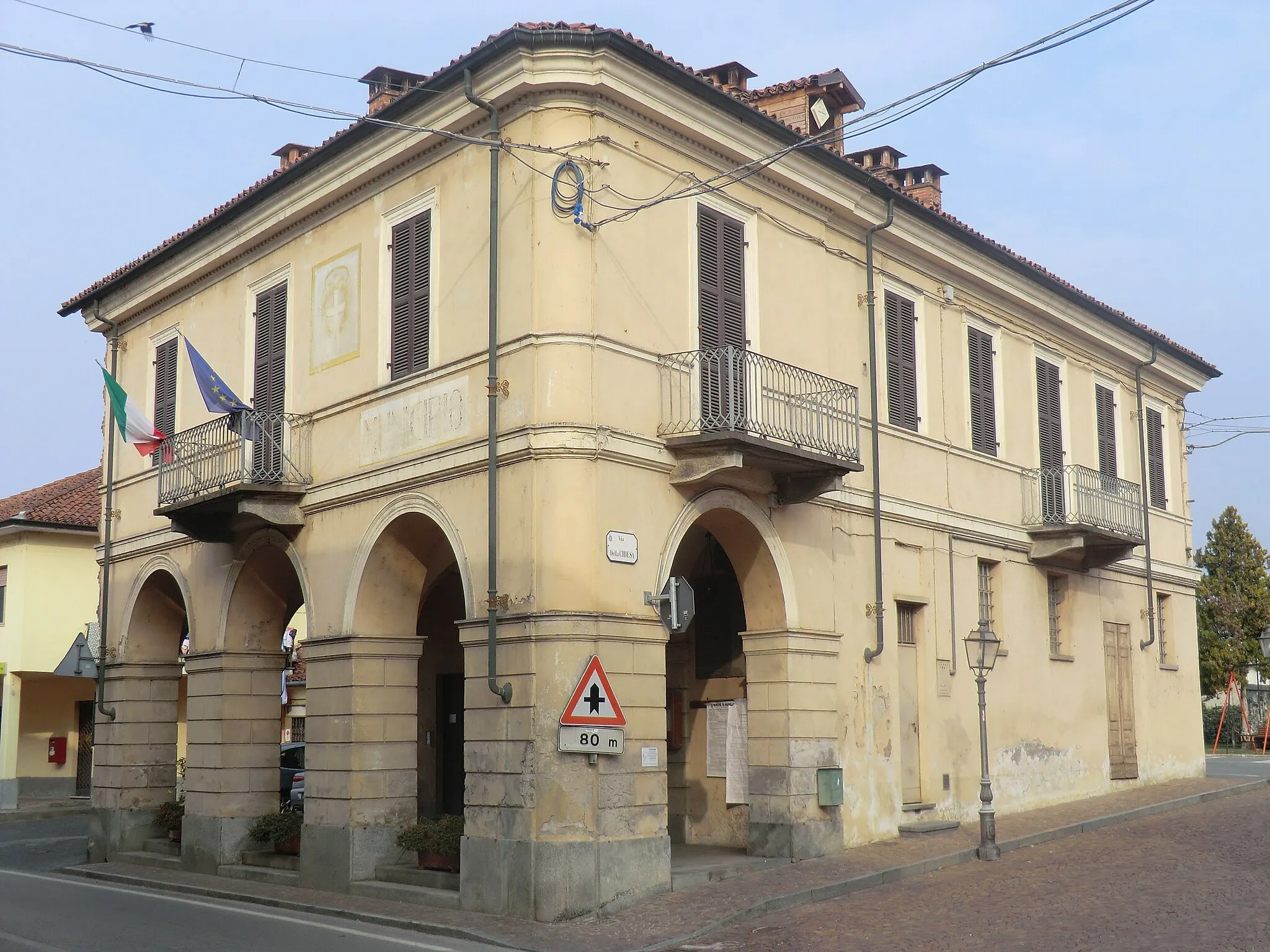Photo showing: Murello (Cuneo - Italy): city all