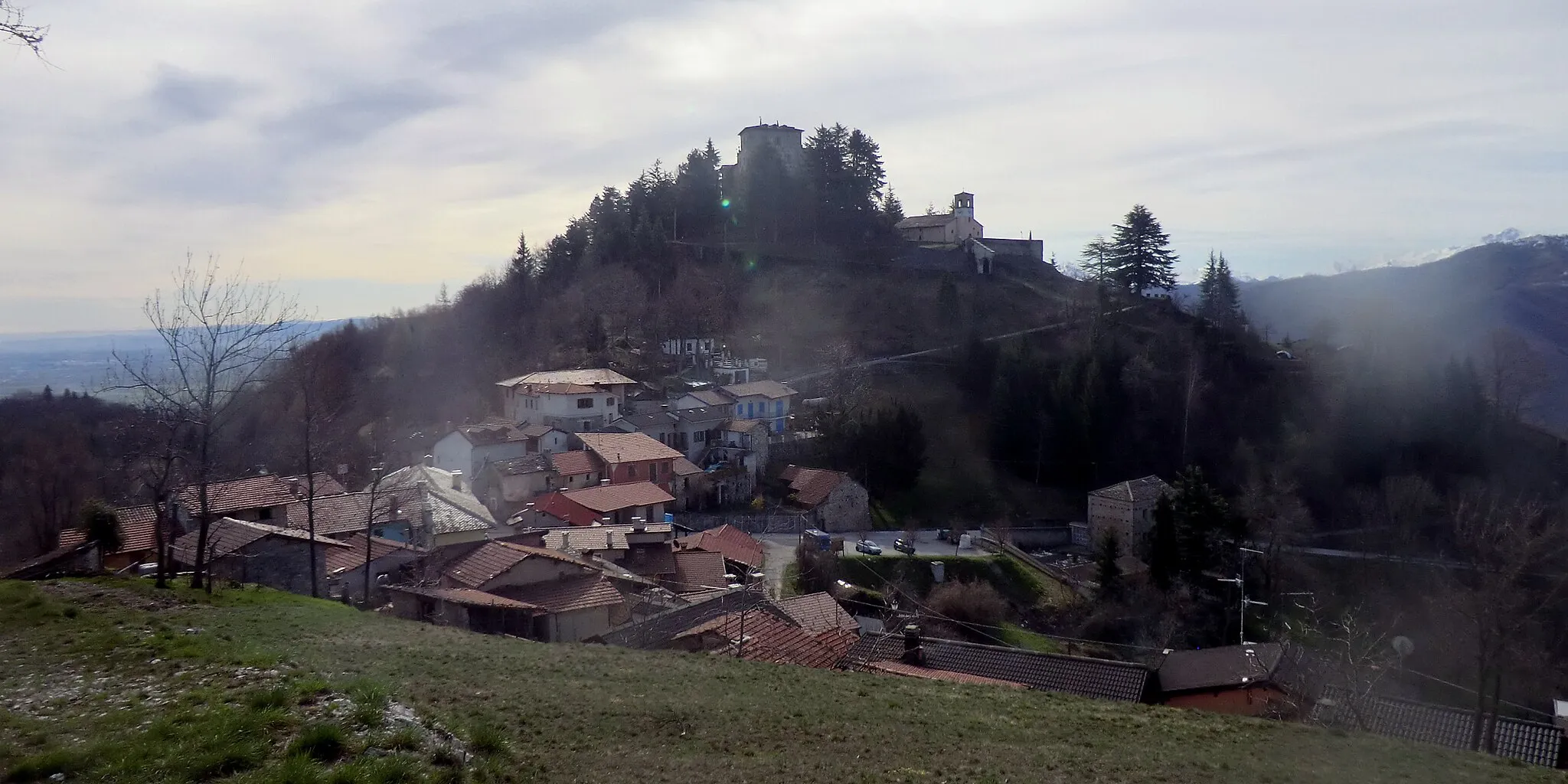 Photo showing: Montemale di Cuneo (Cuneo): panorama