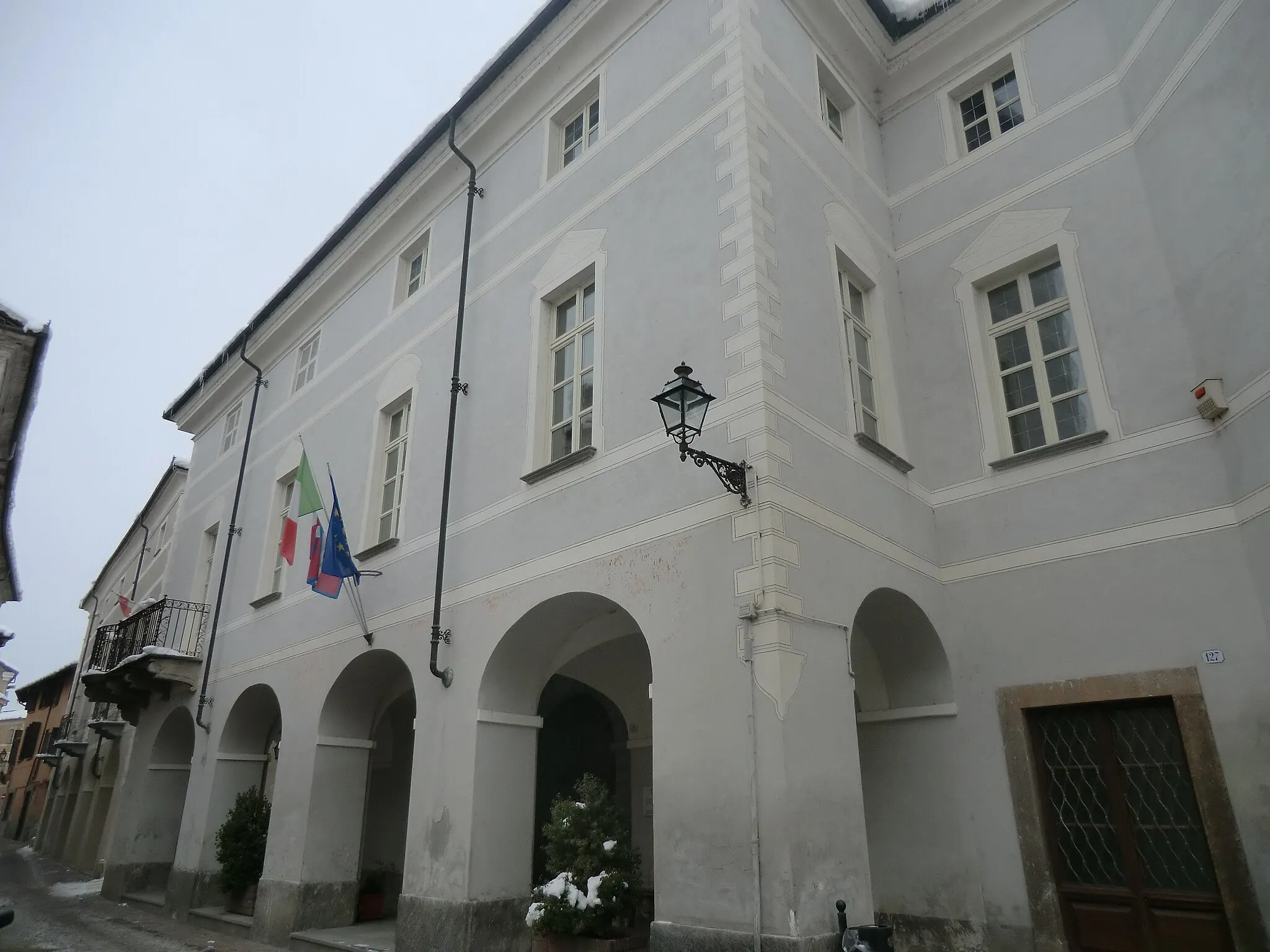 Photo showing: Bene Vagienna (Cuneo):Palazzo Lucerna di Rorà già Oreglia di Novello (sec. XVII)
