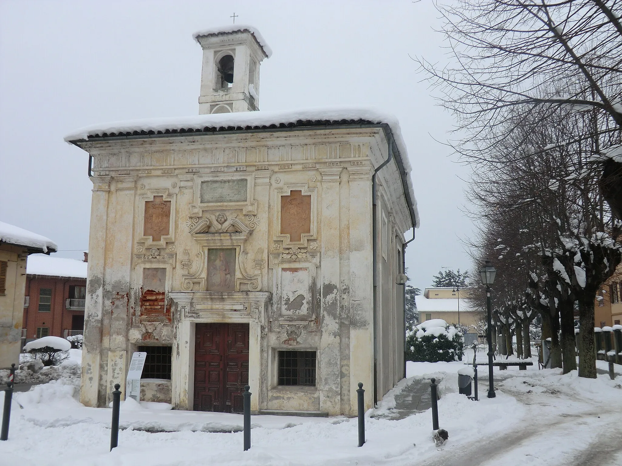 Photo showing: Bene Vagienna (Cuneo): chiesa di San Sebastiano (sec. XVII)