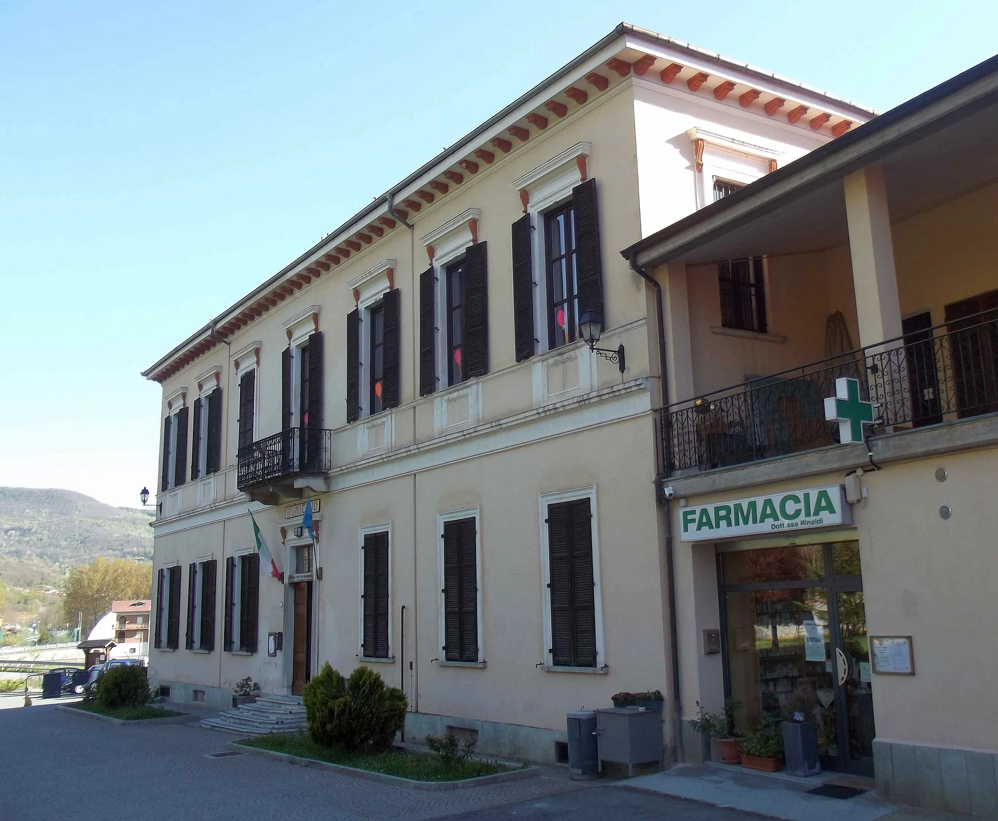 Photo showing: Priola (CN, Italy): town hall
