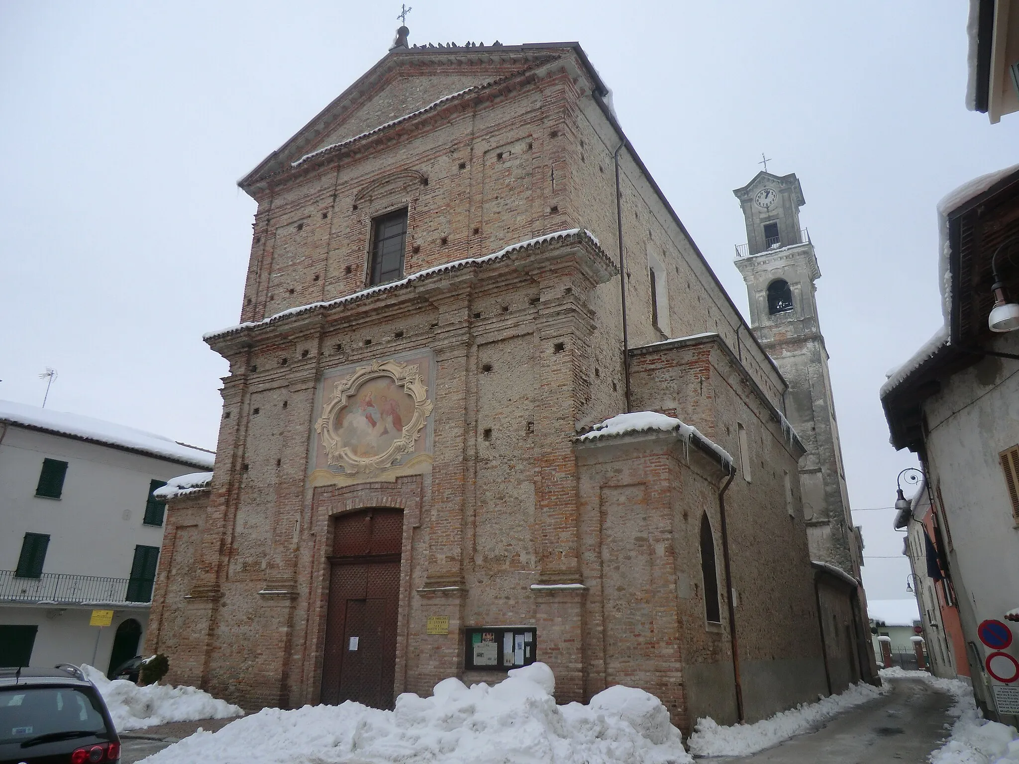 Photo showing: Piozzo (Cuneo): chiesa di Santo Stefano (XVII secolo)