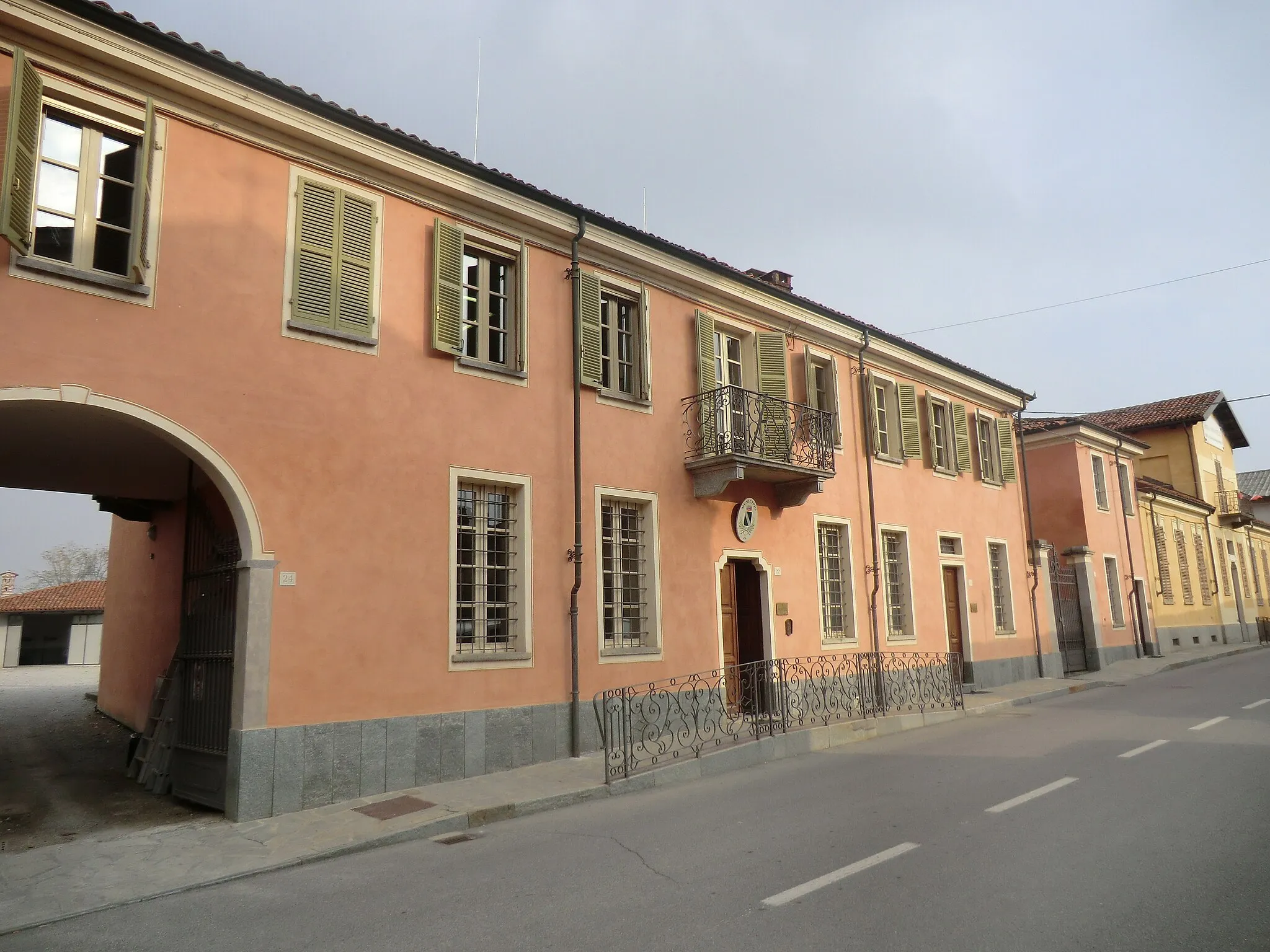 Photo showing: Ruffia (Cuneo - Italy): city all