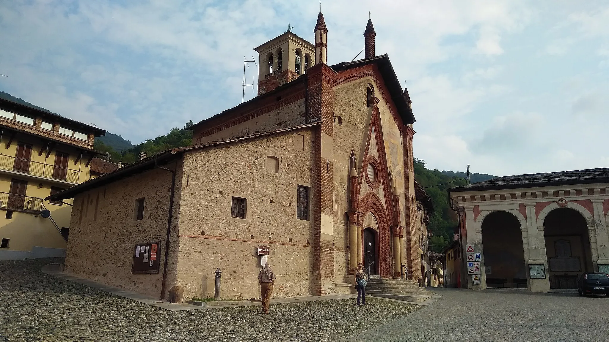 Photo showing: Rossana (CN): la chiesa dell'Assunta