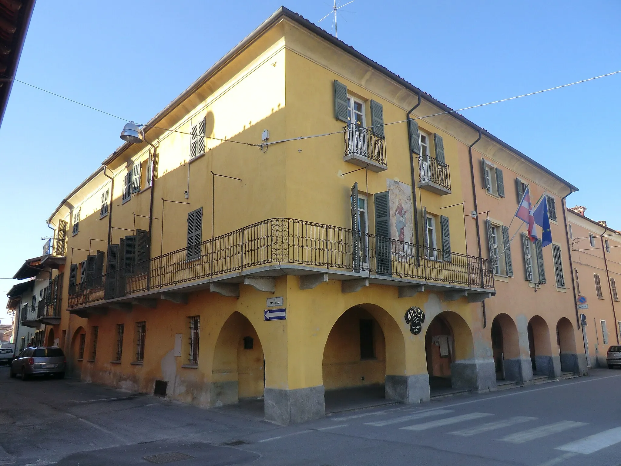 Photo showing: Sant'Albano Stura (Cuneo - Italy): city hall