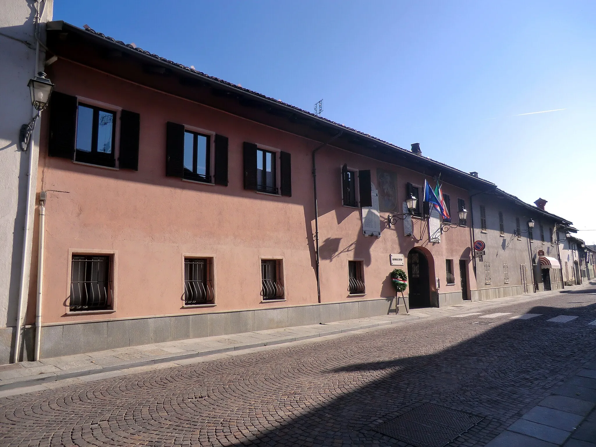 Photo showing: Tarantasca (Cuneo - Italy): city hall