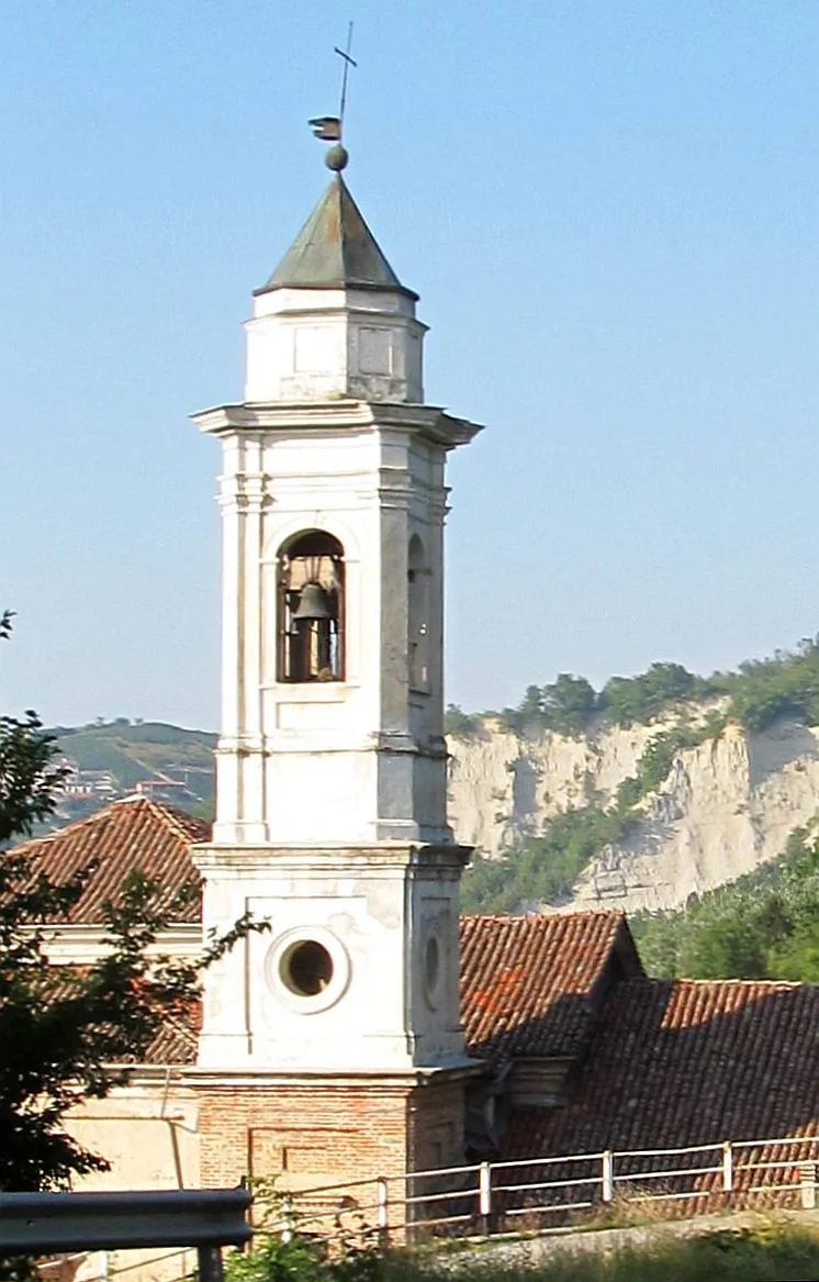 Photo showing: Clavesana (CN, Italy): church tower