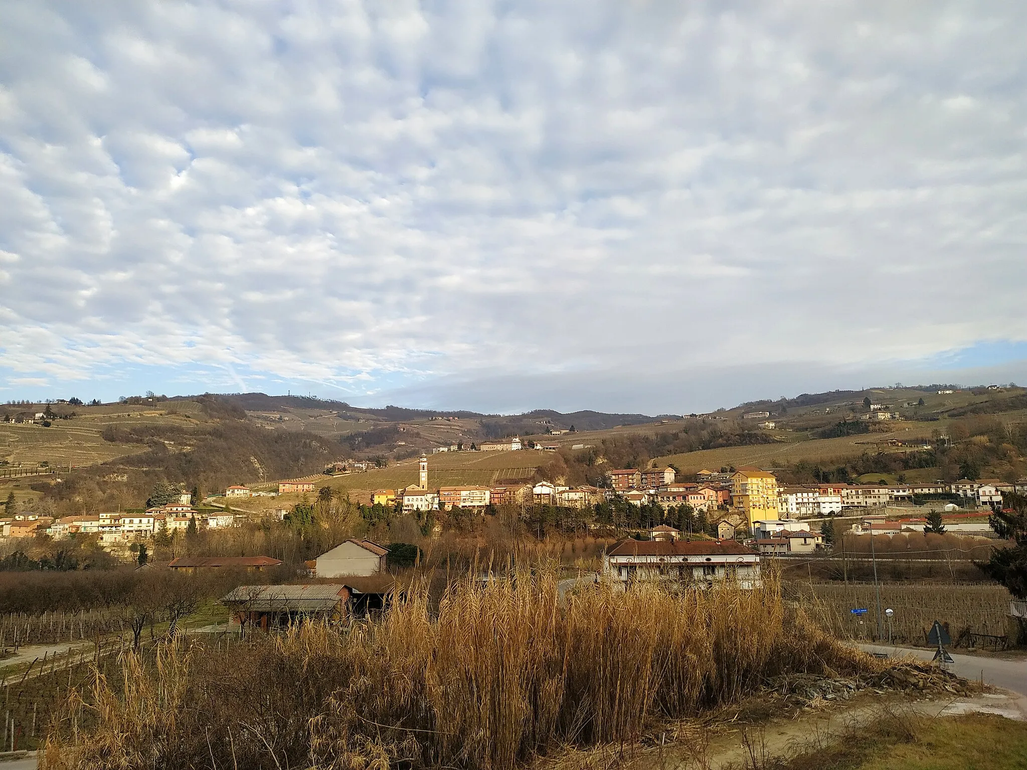 Photo showing: panorama di Cossano Belbo