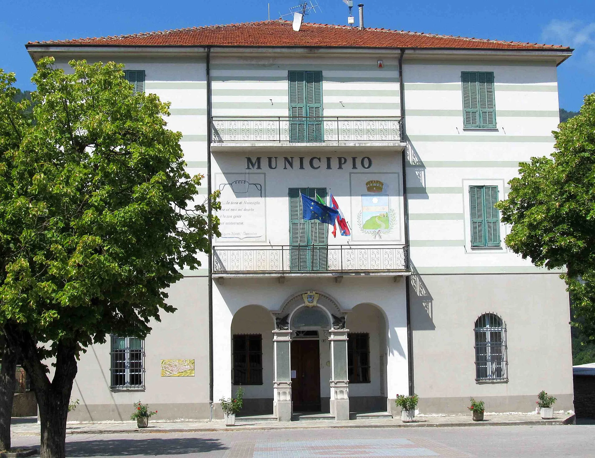 Photo showing: Monesiglio (CN, Italy): town hall