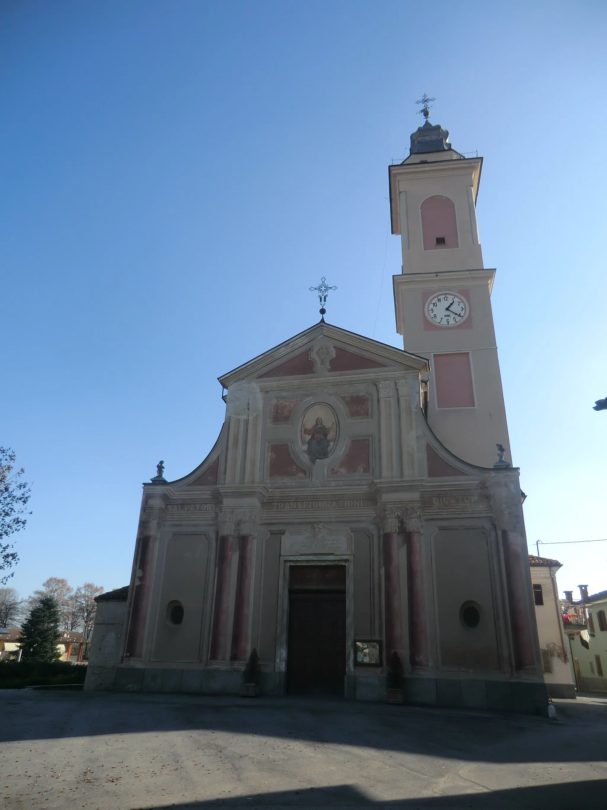 Photo showing: Montanera (Cuneo): chiesa della Trasfigurazione di Nostro Signore (XV - XVIII sec.)