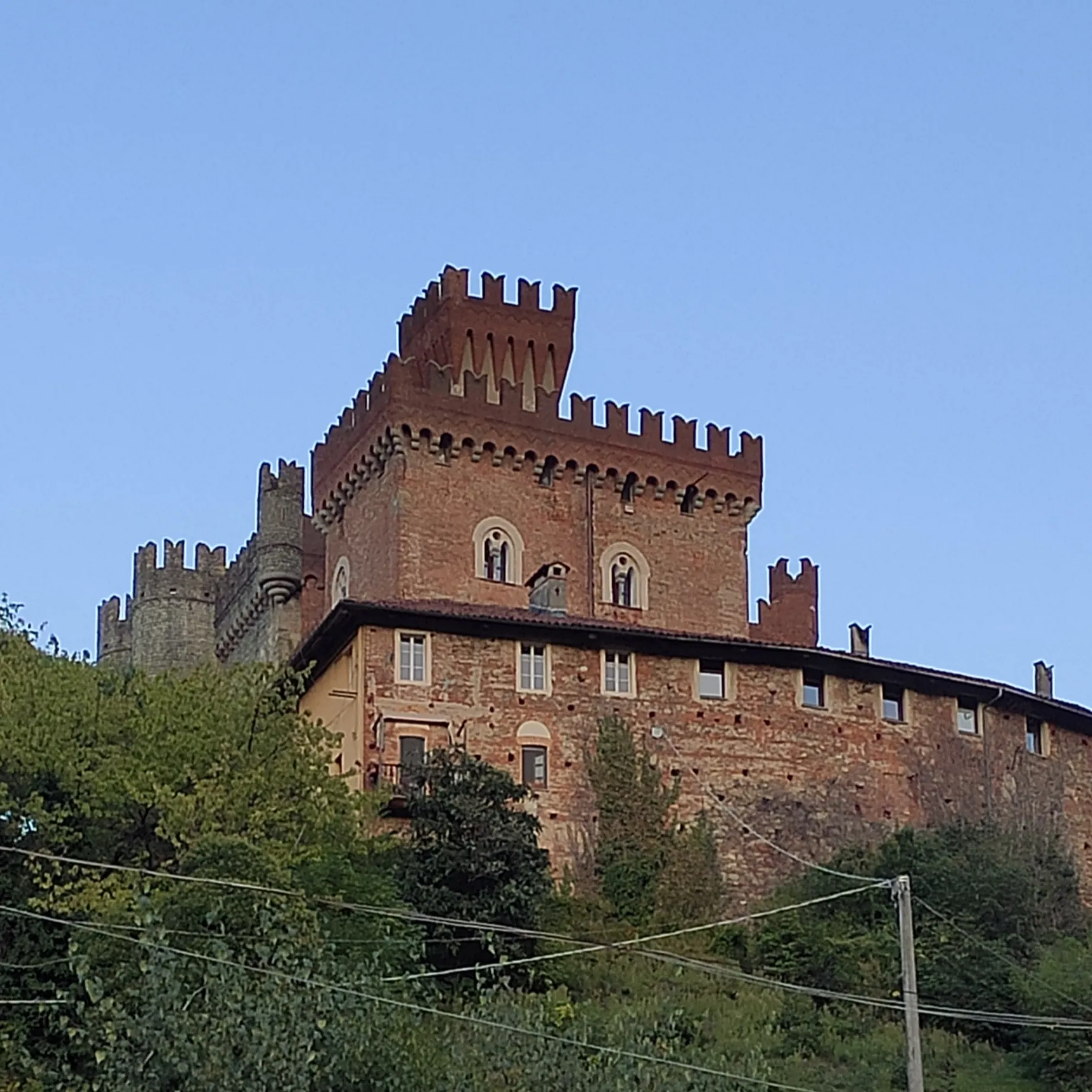 Photo showing: Il castello di Castellar in una foto di Guido Eugenio Aliberti